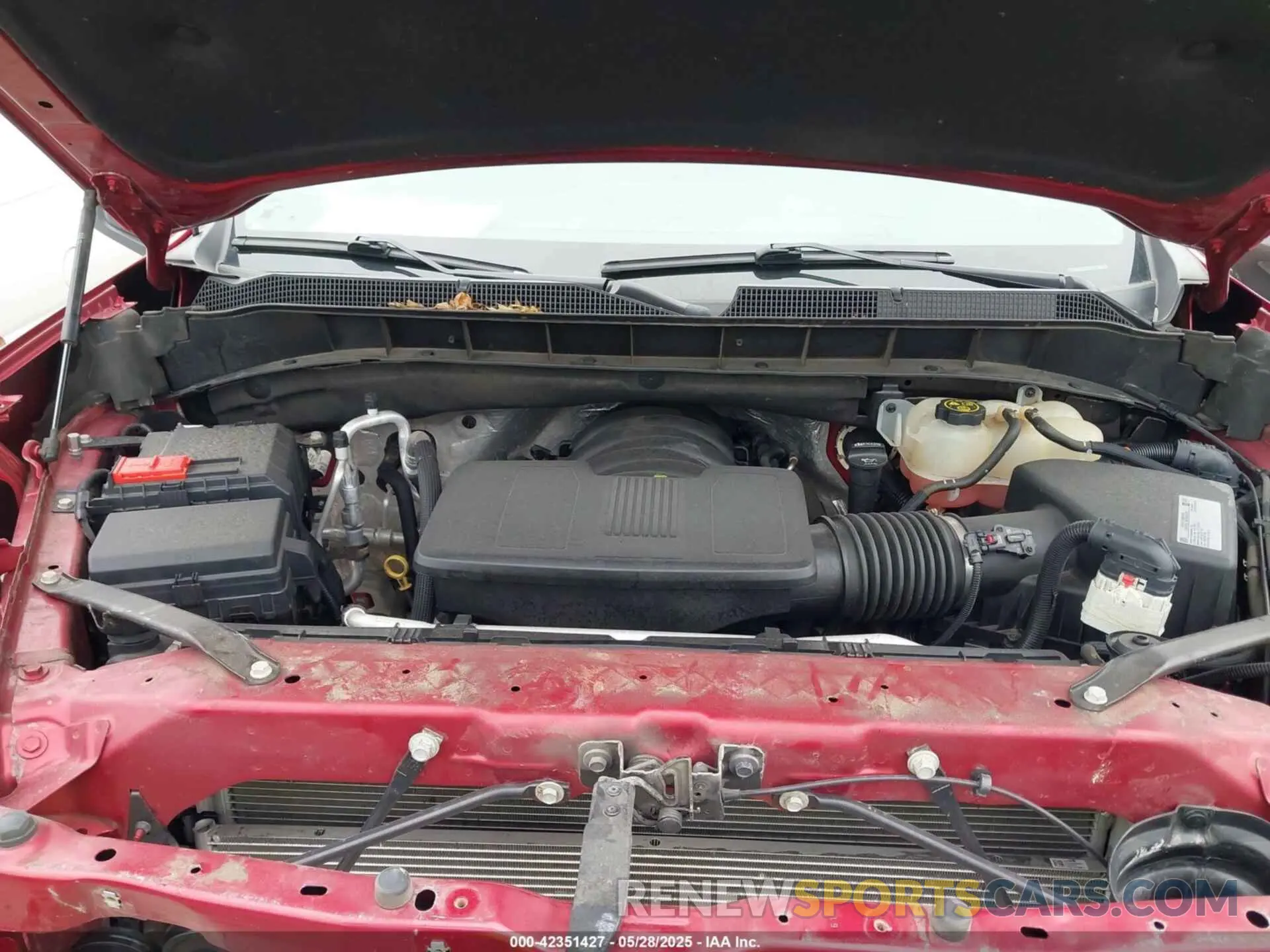 10 fotografías del automóvil dañado 1GCPYFEL7MZ168474 CHEVROLET SILVERADO 1500 2021
