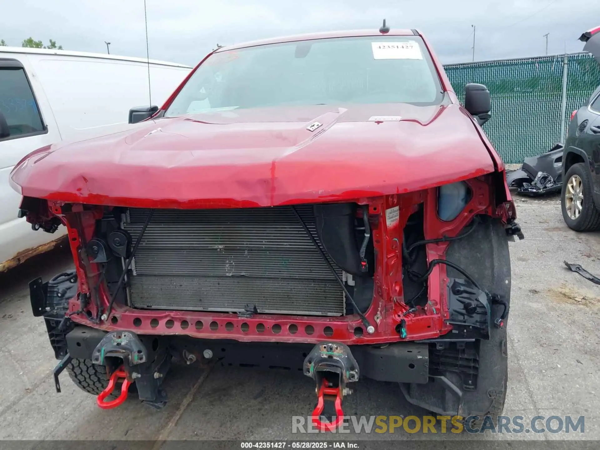 13 fotografías del automóvil dañado 1GCPYFEL7MZ168474 CHEVROLET SILVERADO 1500 2021