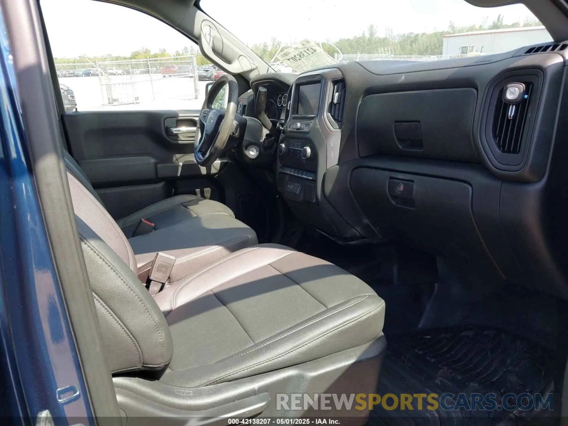 5 fotografías del automóvil dañado 1GCRWAEH2MZ206352 CHEVROLET SILVERADO 1500 2021