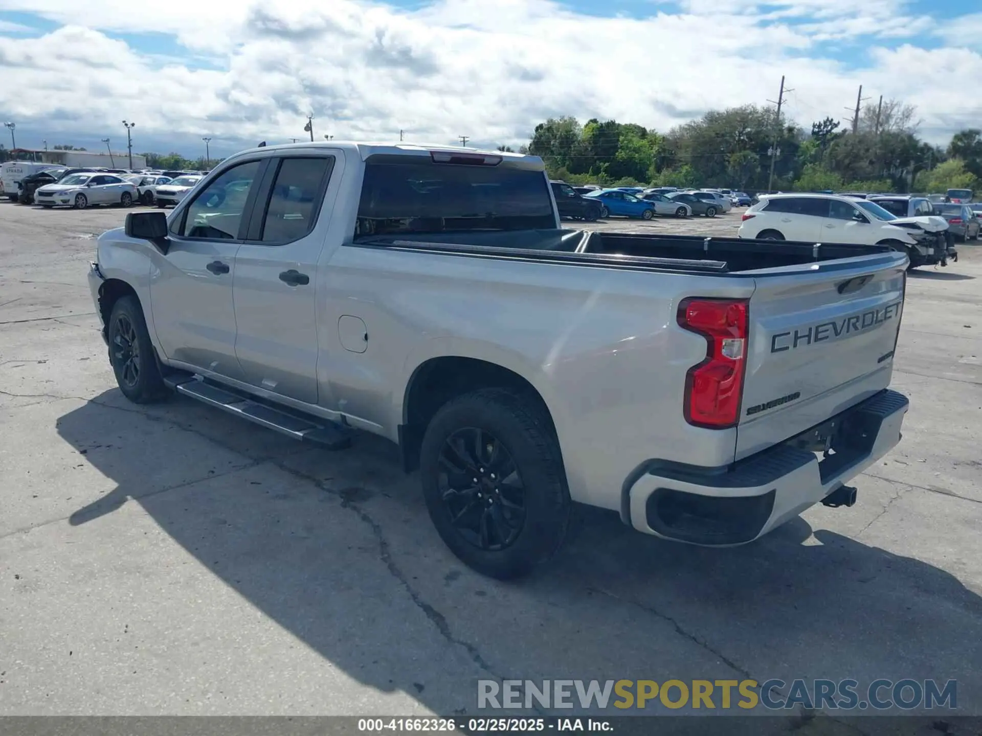 3 fotografías del automóvil dañado 1GCRWBEHXMZ155513 CHEVROLET SILVERADO 1500 2021