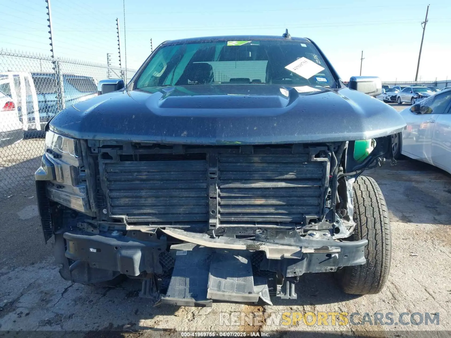 12 fotografías del automóvil dañado 1GCRWCEK5MZ117088 CHEVROLET SILVERADO 1500 2021