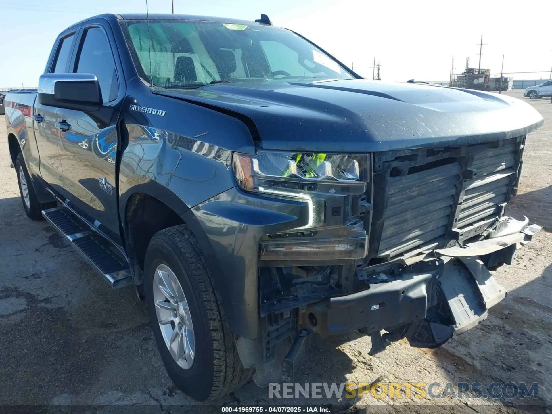 17 fotografías del automóvil dañado 1GCRWCEK5MZ117088 CHEVROLET SILVERADO 1500 2021