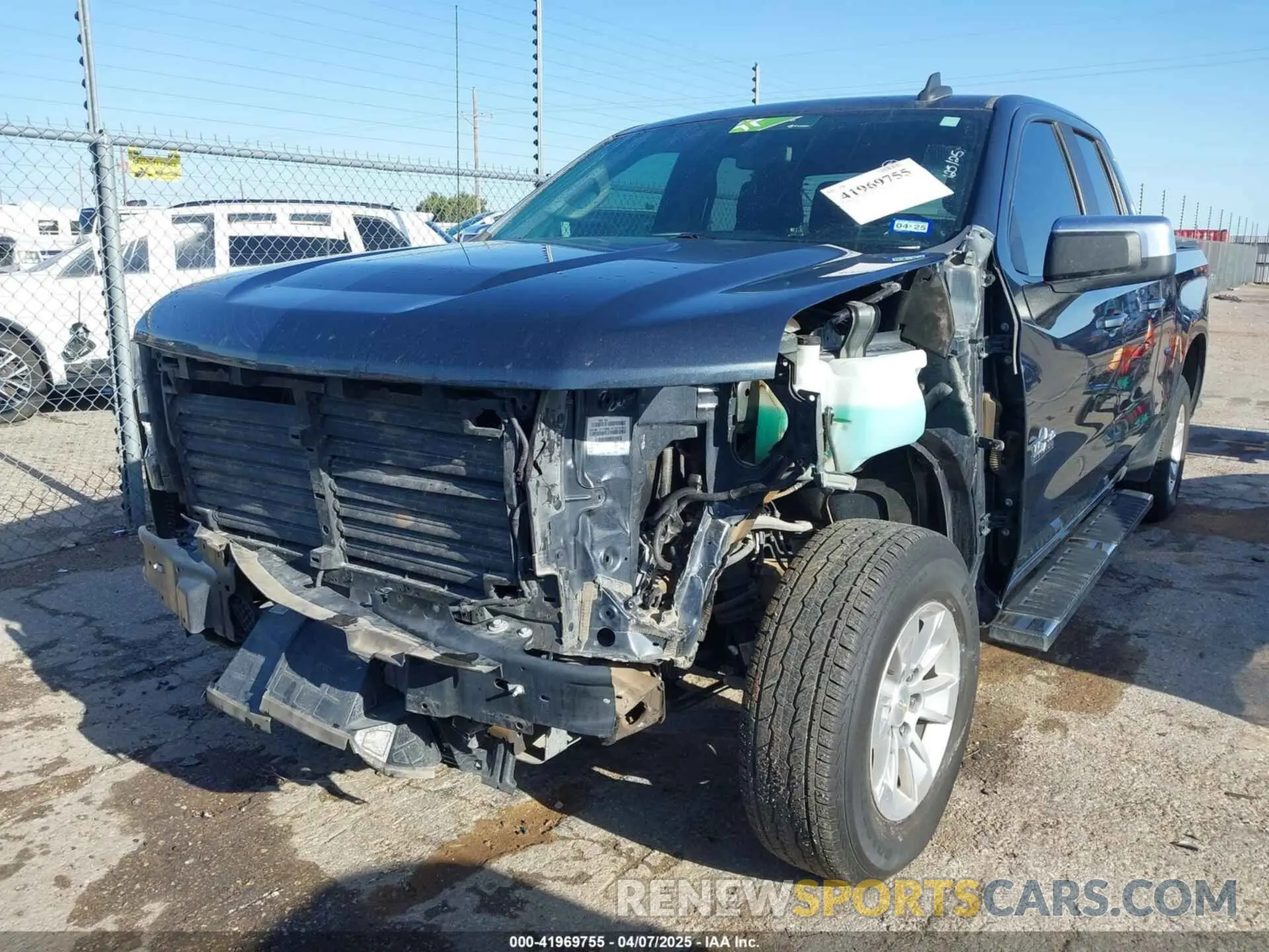 6 fotografías del automóvil dañado 1GCRWCEK5MZ117088 CHEVROLET SILVERADO 1500 2021