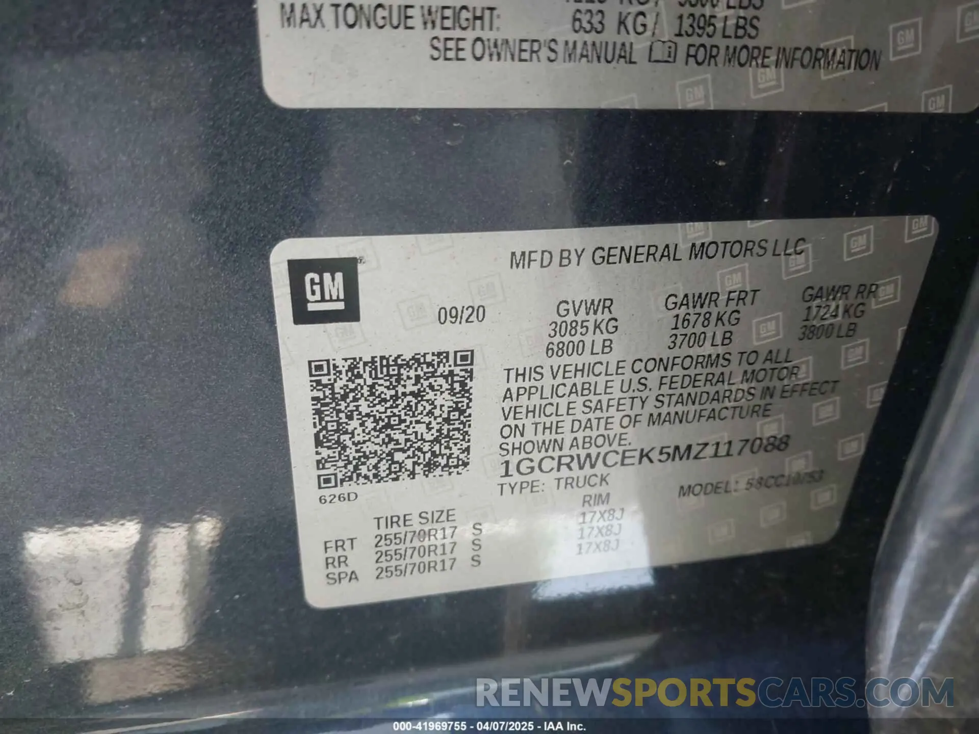 9 fotografías del automóvil dañado 1GCRWCEK5MZ117088 CHEVROLET SILVERADO 1500 2021