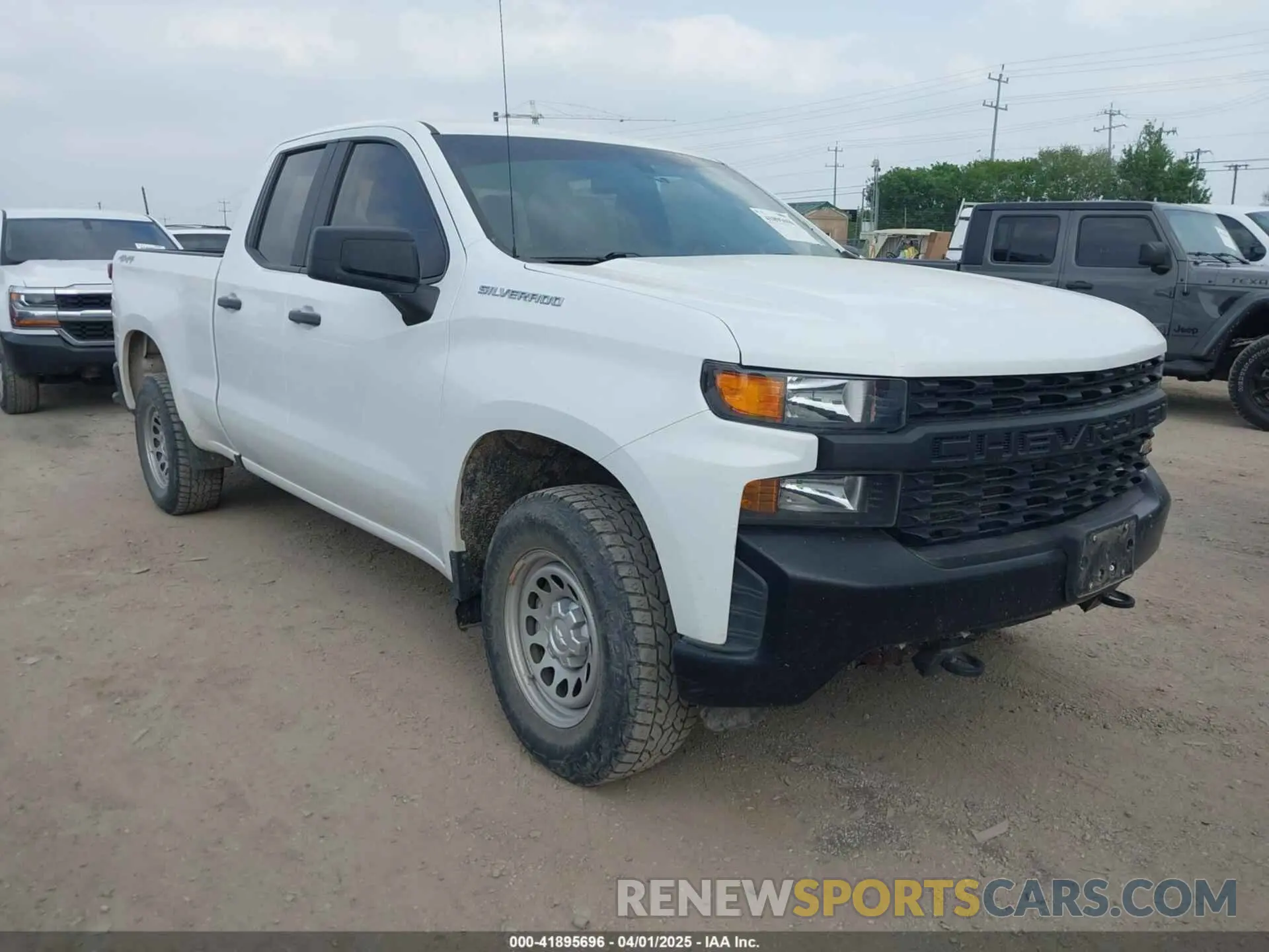 1 fotografías del automóvil dañado 1GCRYAEF0MZ210103 CHEVROLET SILVERADO 1500 2021