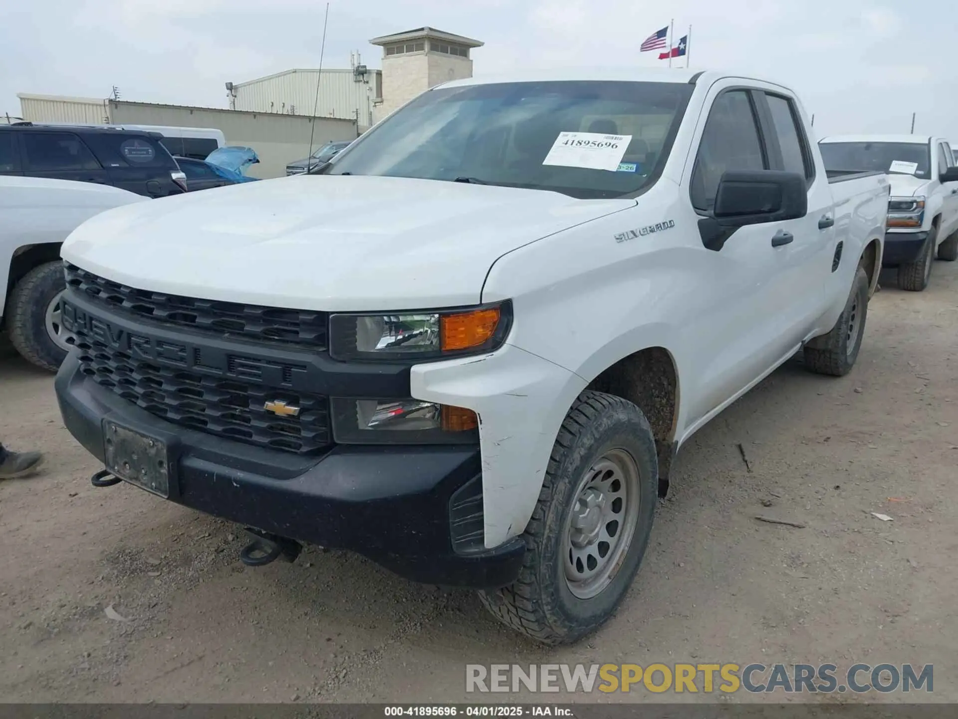 2 fotografías del automóvil dañado 1GCRYAEF0MZ210103 CHEVROLET SILVERADO 1500 2021