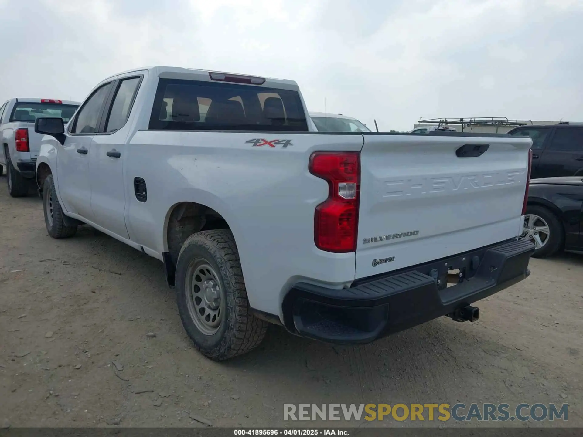 3 fotografías del automóvil dañado 1GCRYAEF0MZ210103 CHEVROLET SILVERADO 1500 2021