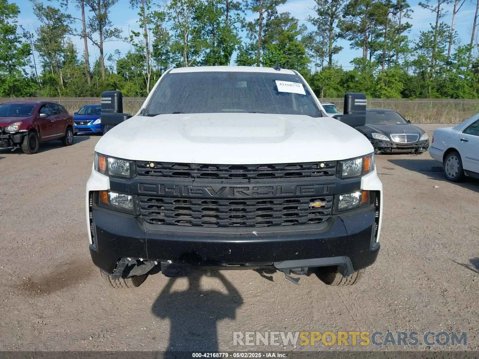 12 fotografías del automóvil dañado 1GCRYAEF2MZ135727 CHEVROLET SILVERADO 1500 2021