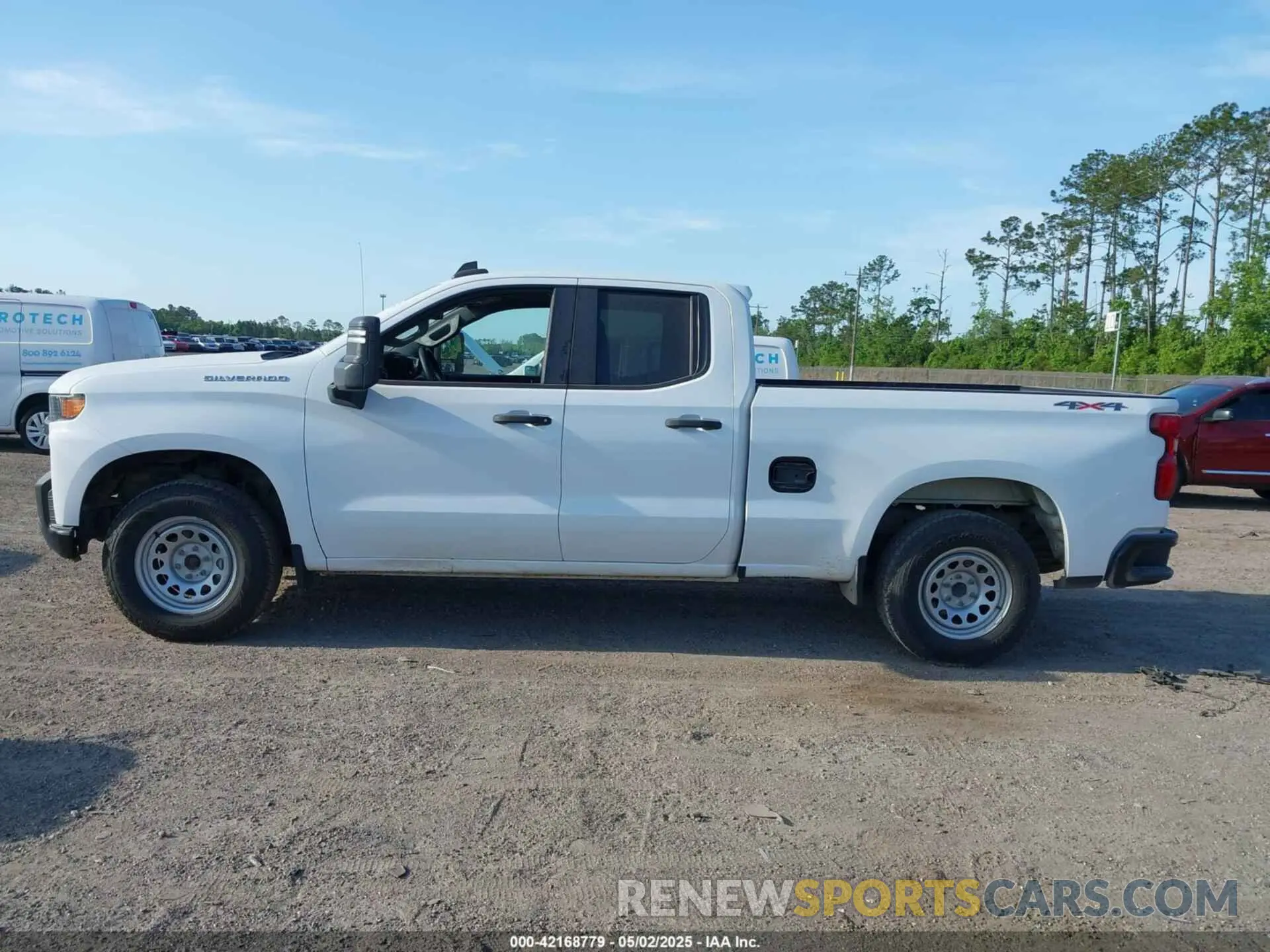 14 fotografías del automóvil dañado 1GCRYAEF2MZ135727 CHEVROLET SILVERADO 1500 2021