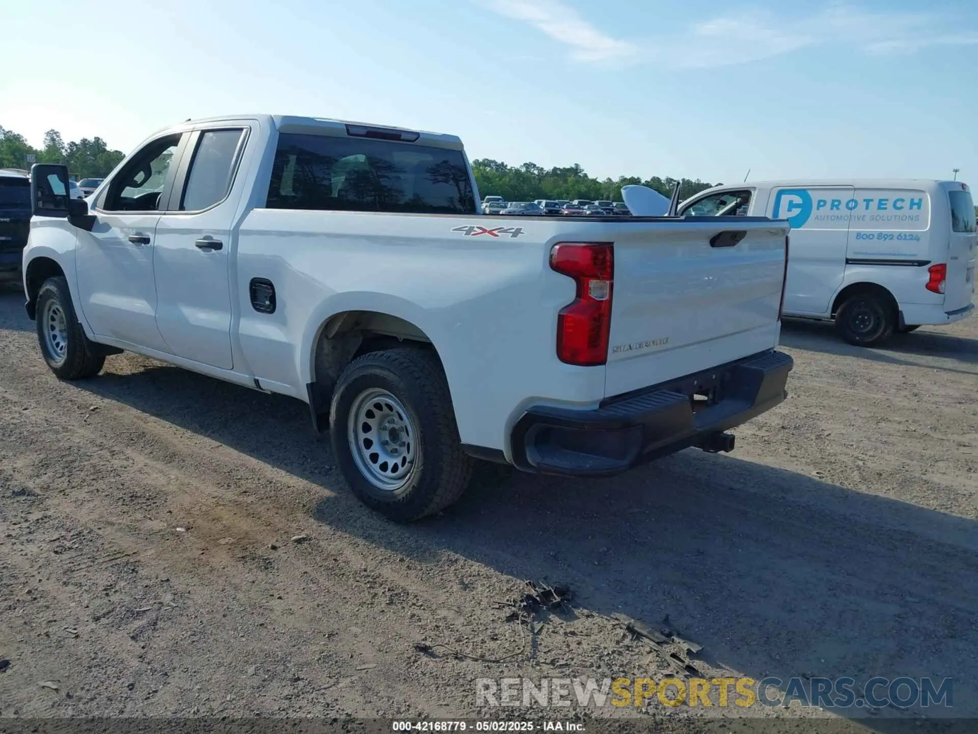 3 fotografías del automóvil dañado 1GCRYAEF2MZ135727 CHEVROLET SILVERADO 1500 2021