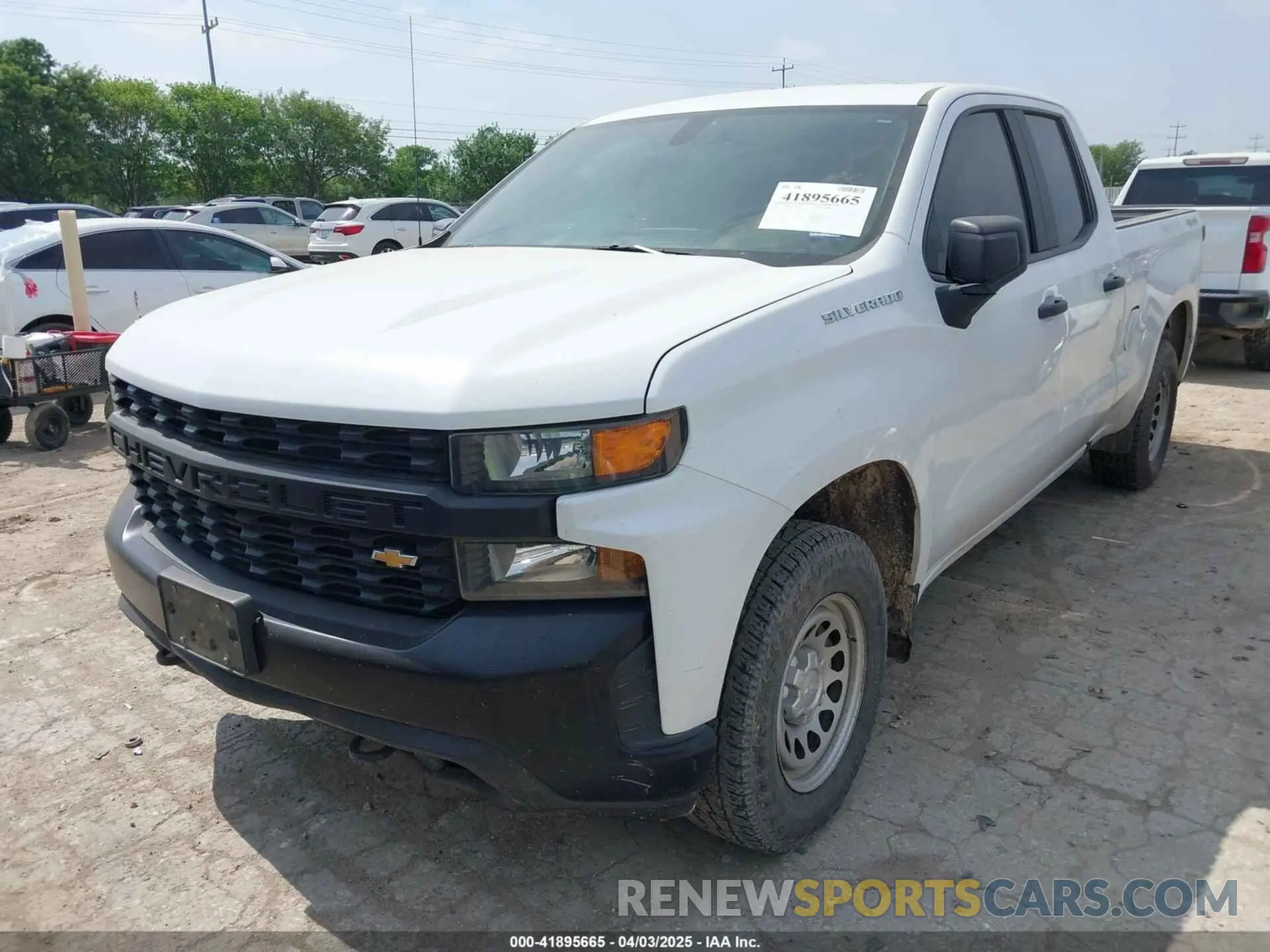 2 fotografías del automóvil dañado 1GCRYAEF2MZ218039 CHEVROLET SILVERADO 1500 2021