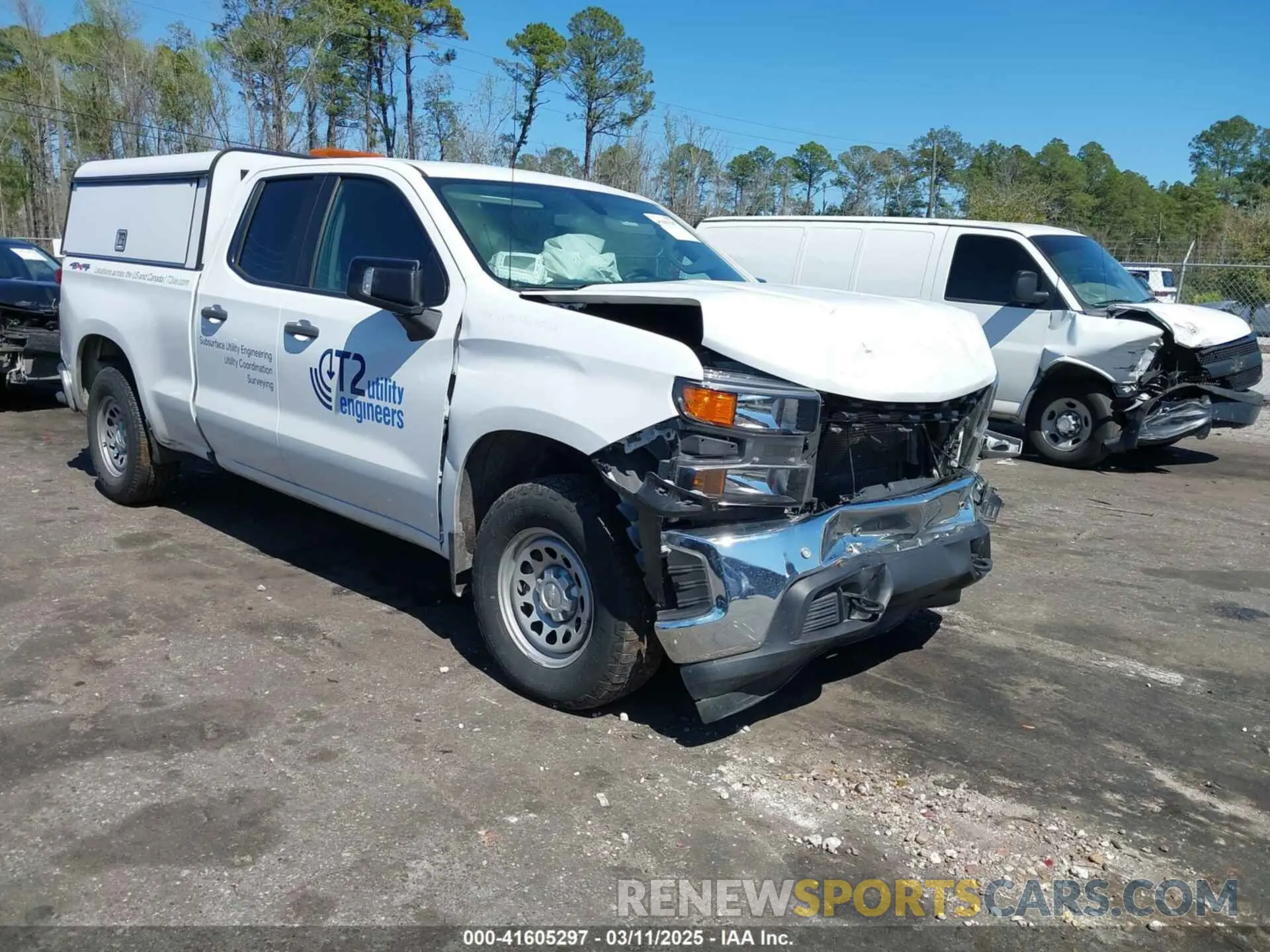 1 fotografías del automóvil dañado 1GCRYAEF4MZ210671 CHEVROLET SILVERADO 1500 2021