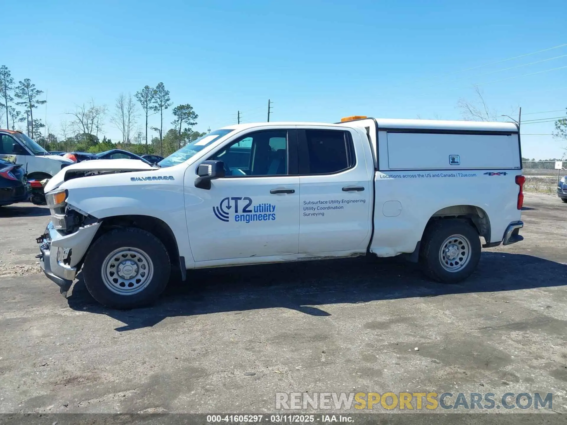 14 fotografías del automóvil dañado 1GCRYAEF4MZ210671 CHEVROLET SILVERADO 1500 2021