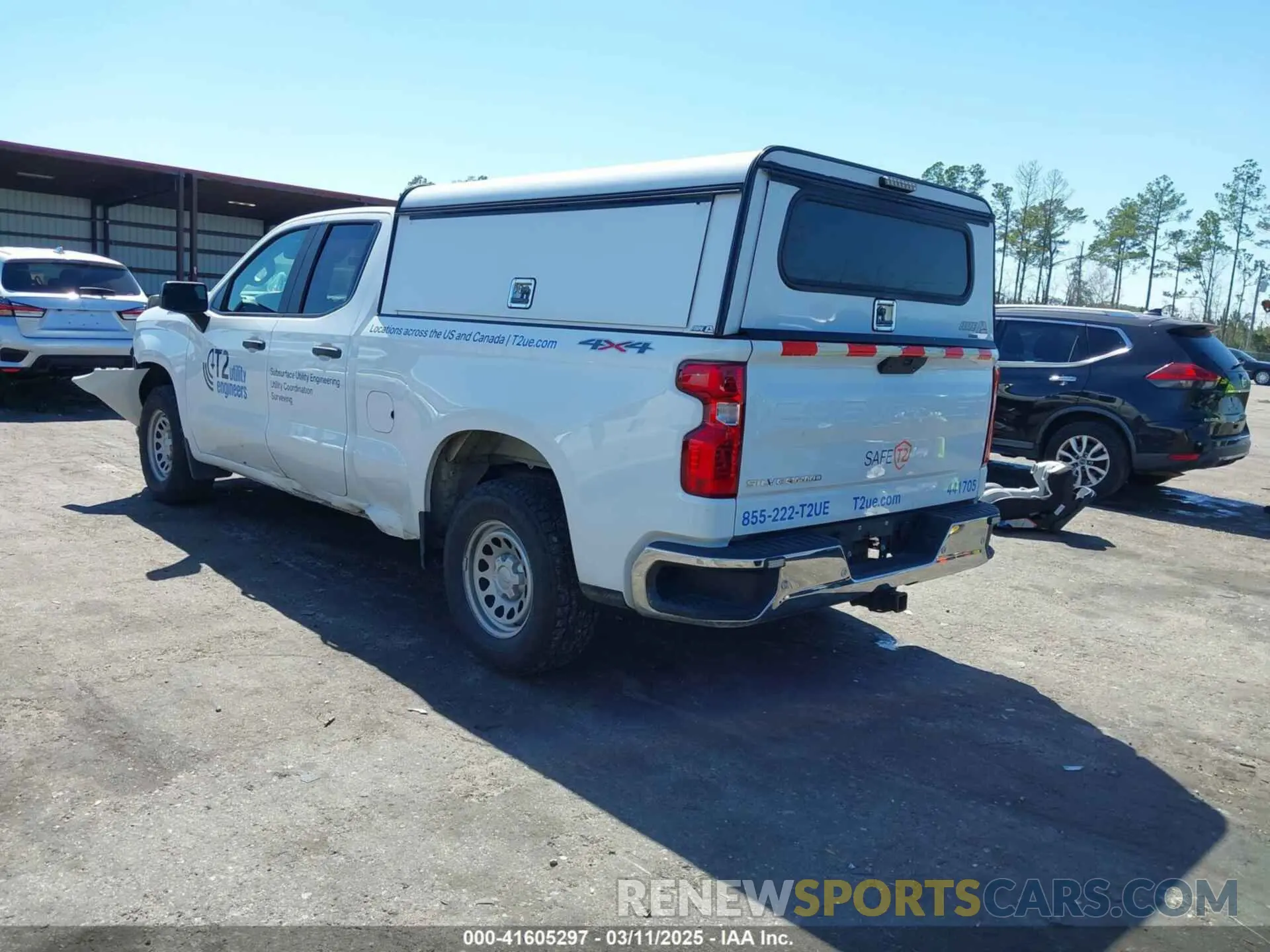 3 fotografías del automóvil dañado 1GCRYAEF4MZ210671 CHEVROLET SILVERADO 1500 2021