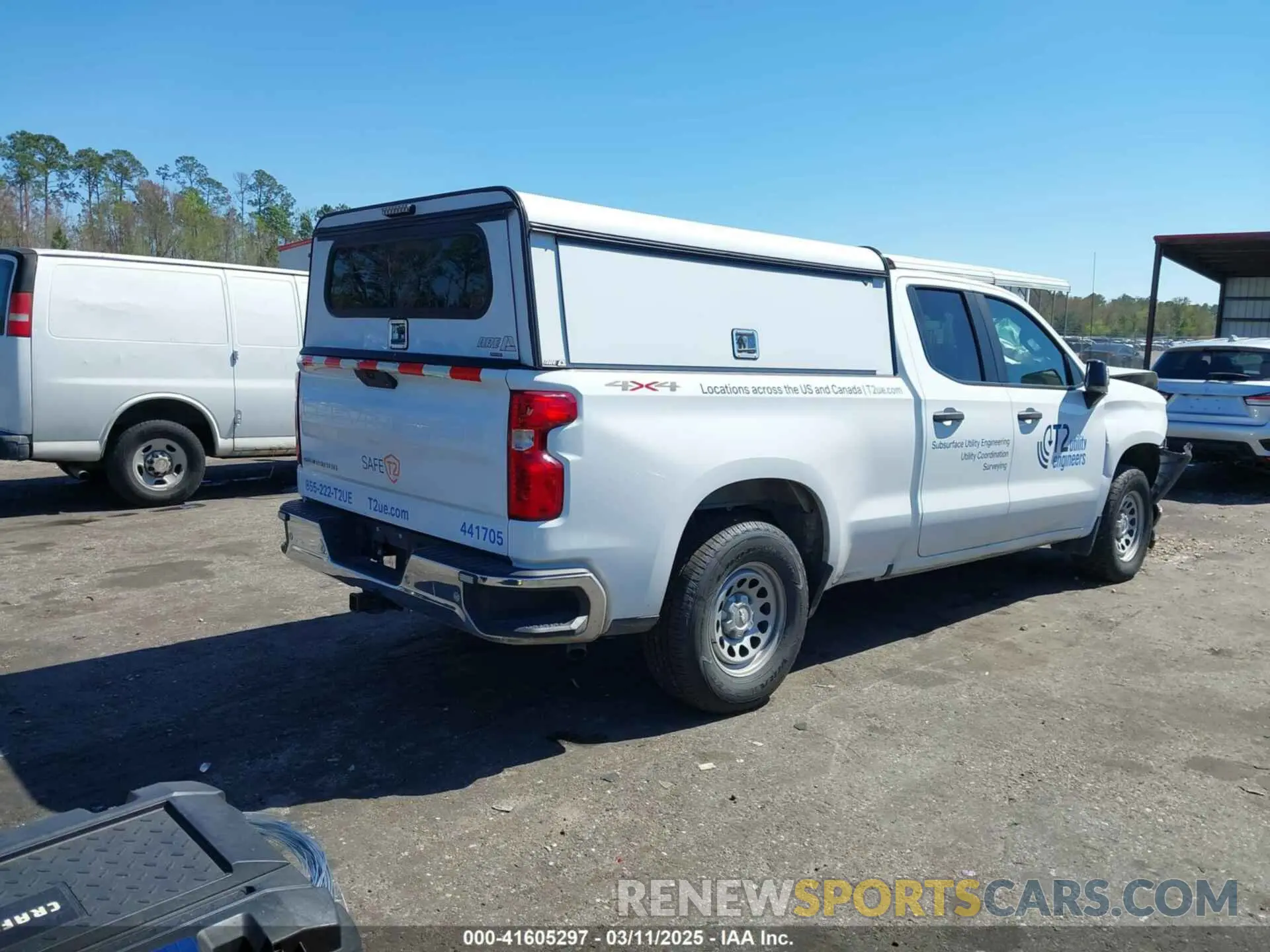 4 fotografías del automóvil dañado 1GCRYAEF4MZ210671 CHEVROLET SILVERADO 1500 2021