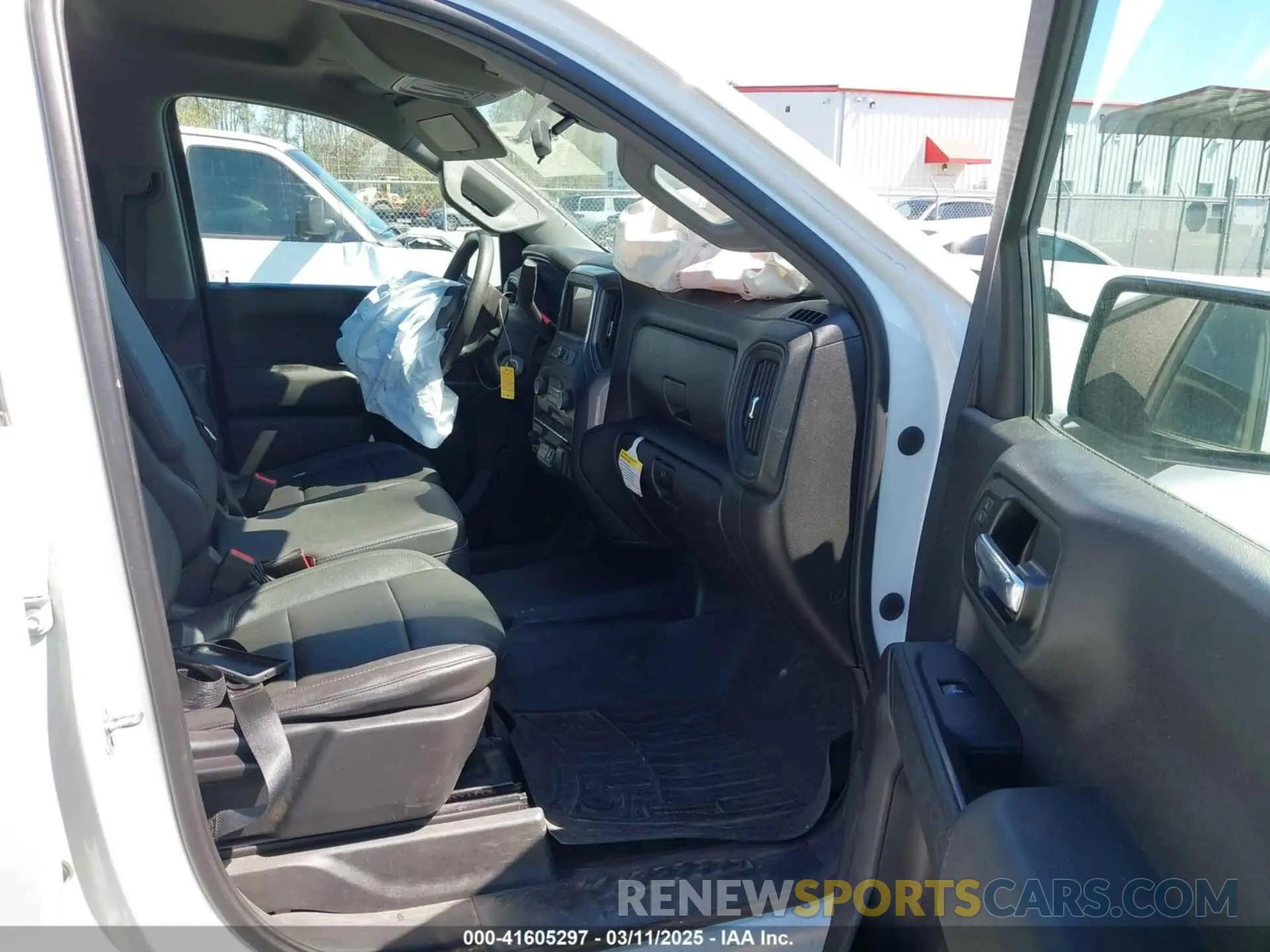 5 fotografías del automóvil dañado 1GCRYAEF4MZ210671 CHEVROLET SILVERADO 1500 2021