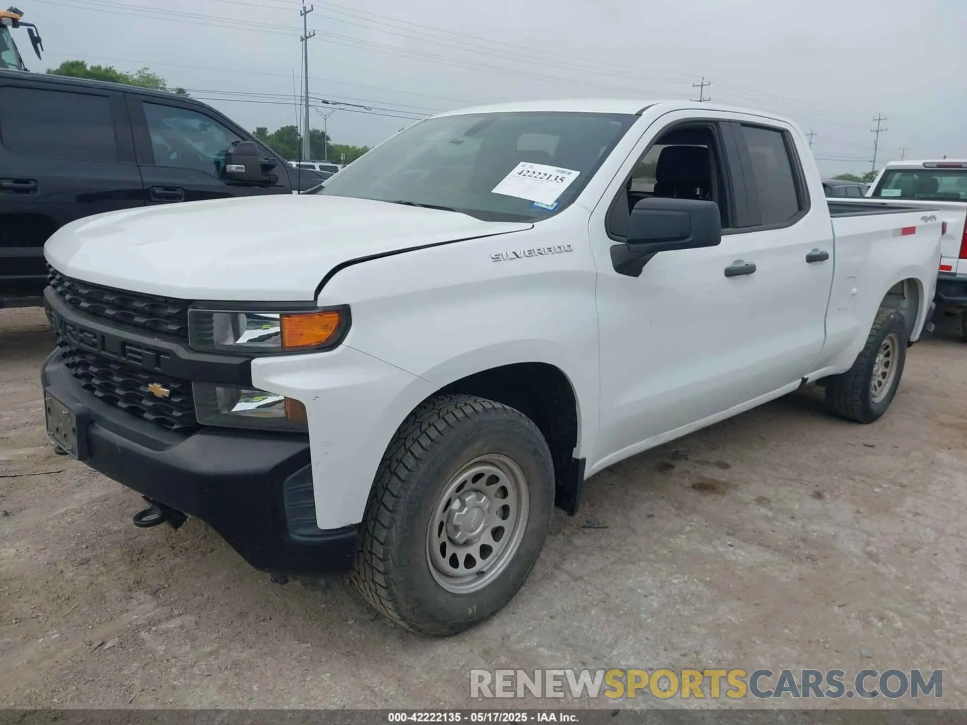 2 fotografías del automóvil dañado 1GCRYAEF4MZ211142 CHEVROLET SILVERADO 1500 2021