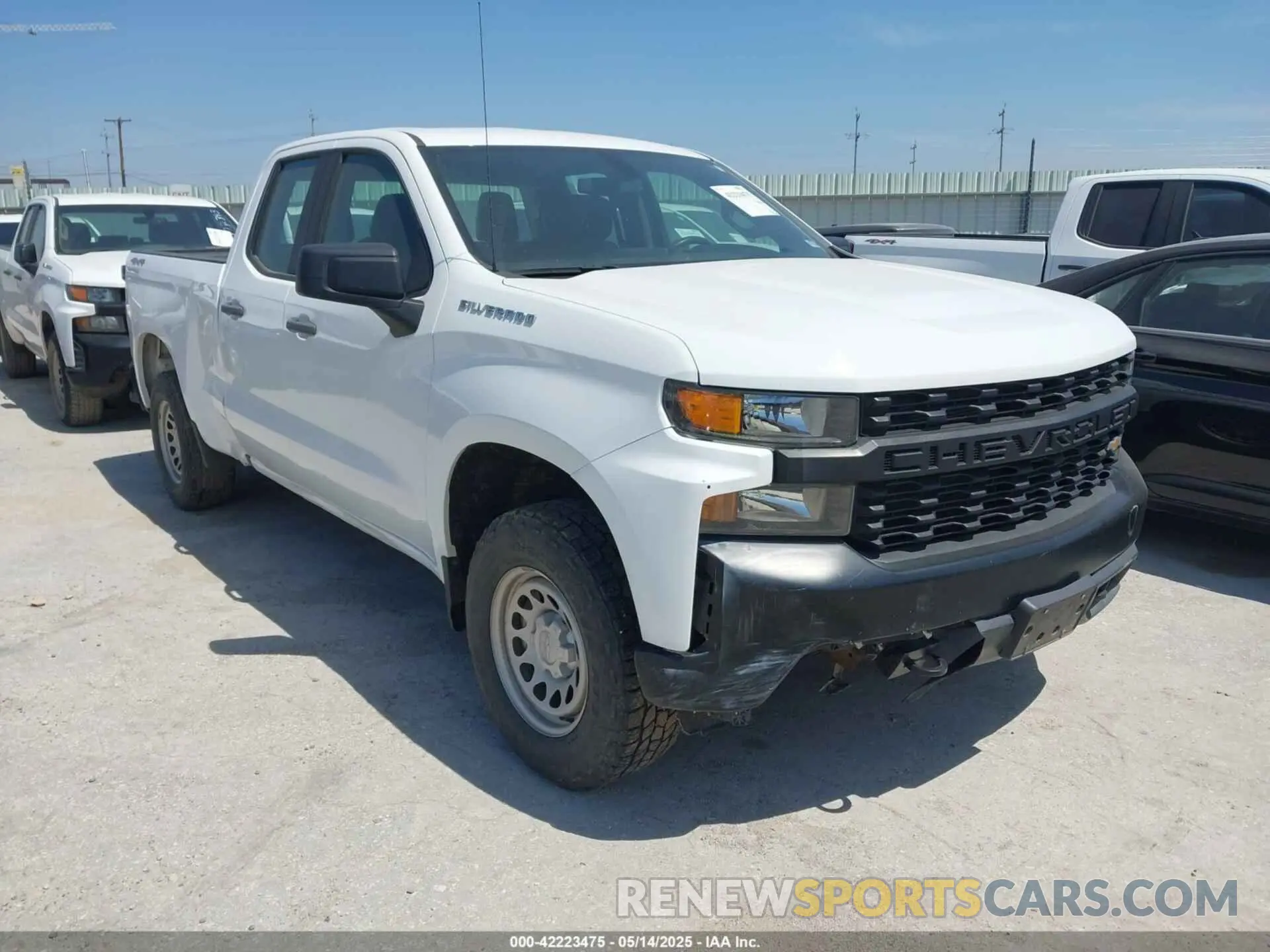1 fotografías del automóvil dañado 1GCRYAEF9MZ212450 CHEVROLET SILVERADO 1500 2021