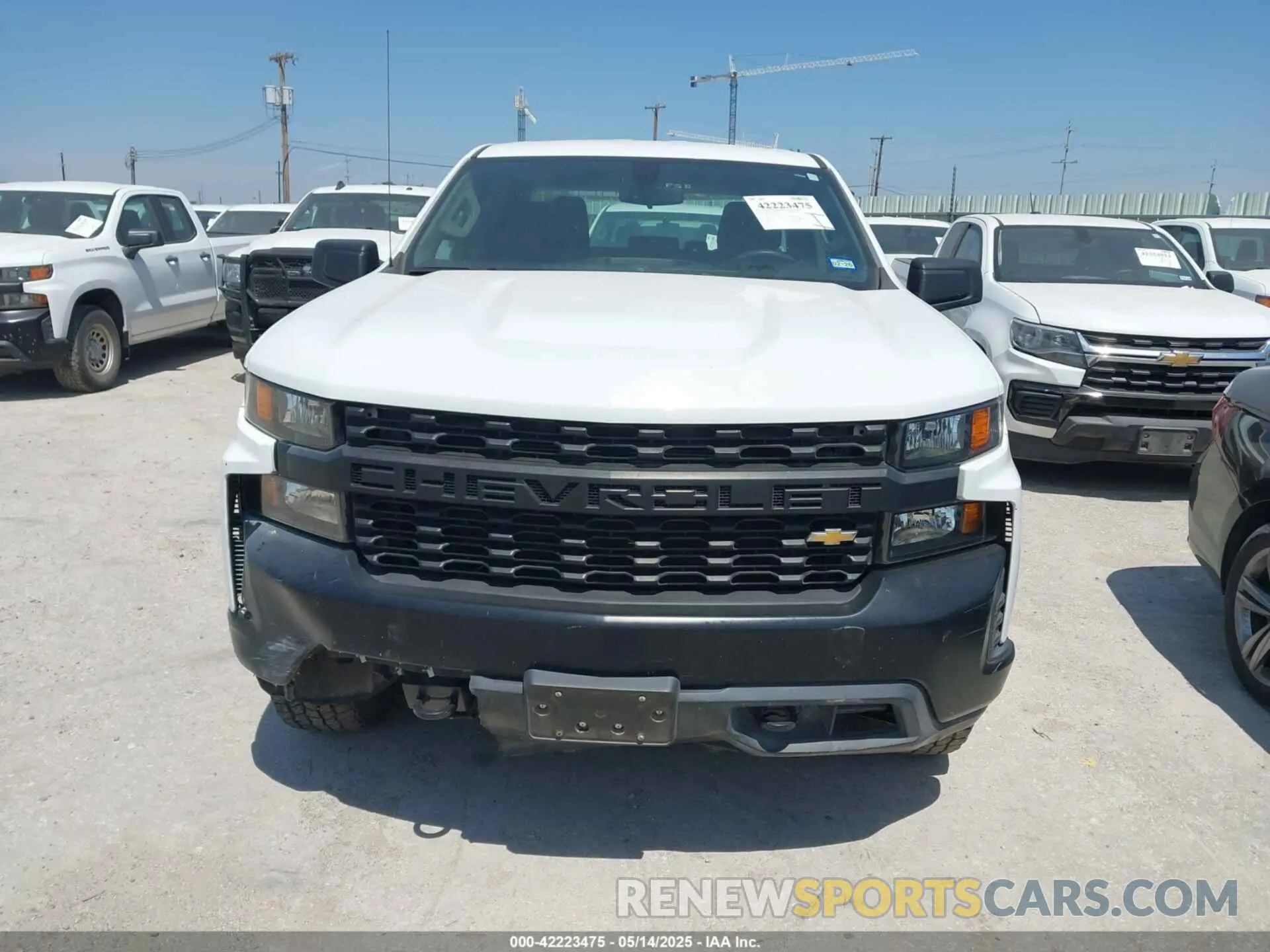 12 fotografías del automóvil dañado 1GCRYAEF9MZ212450 CHEVROLET SILVERADO 1500 2021