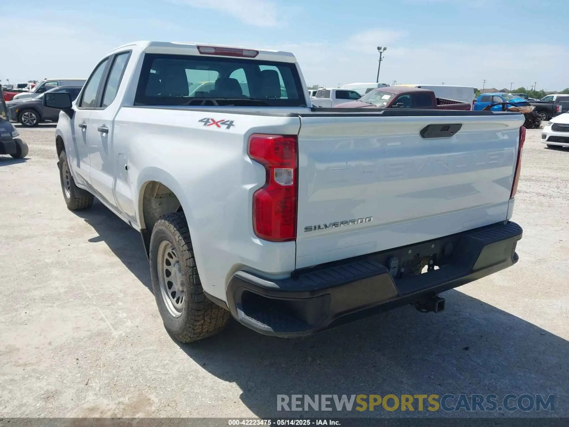 3 fotografías del automóvil dañado 1GCRYAEF9MZ212450 CHEVROLET SILVERADO 1500 2021
