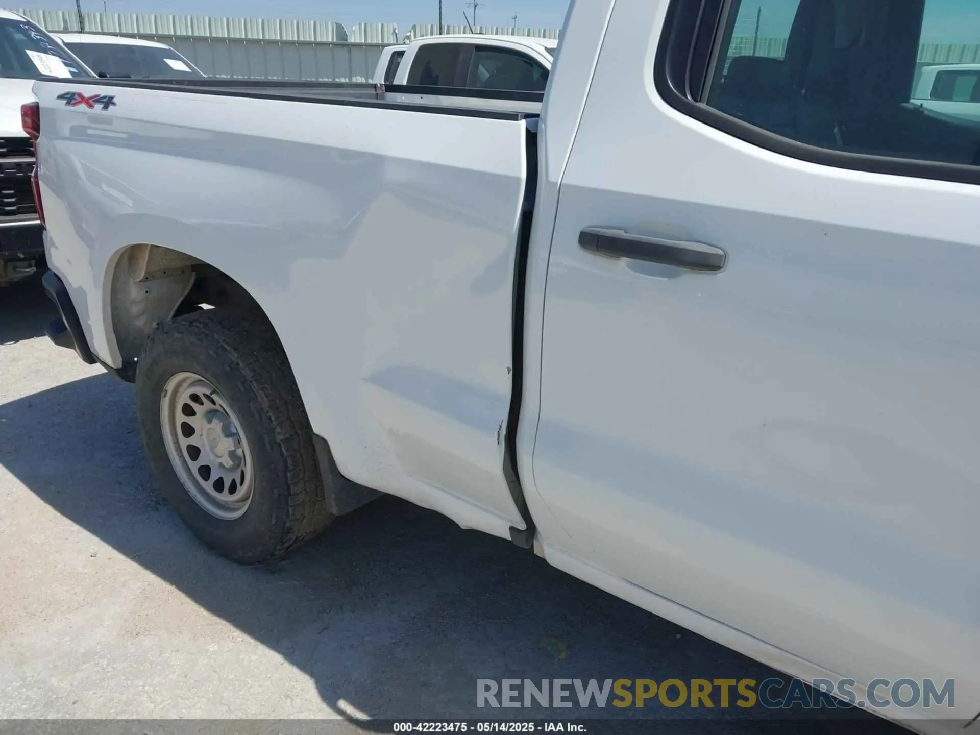 6 fotografías del automóvil dañado 1GCRYAEF9MZ212450 CHEVROLET SILVERADO 1500 2021