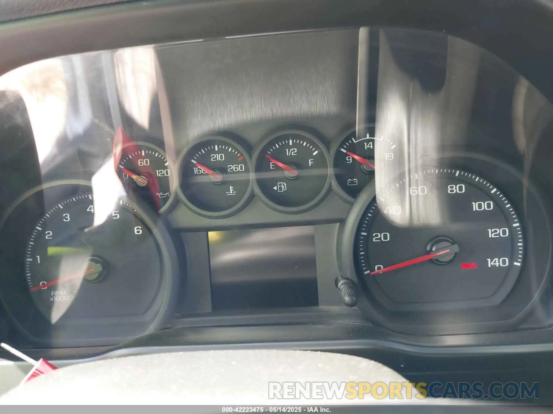 7 fotografías del automóvil dañado 1GCRYAEF9MZ212450 CHEVROLET SILVERADO 1500 2021