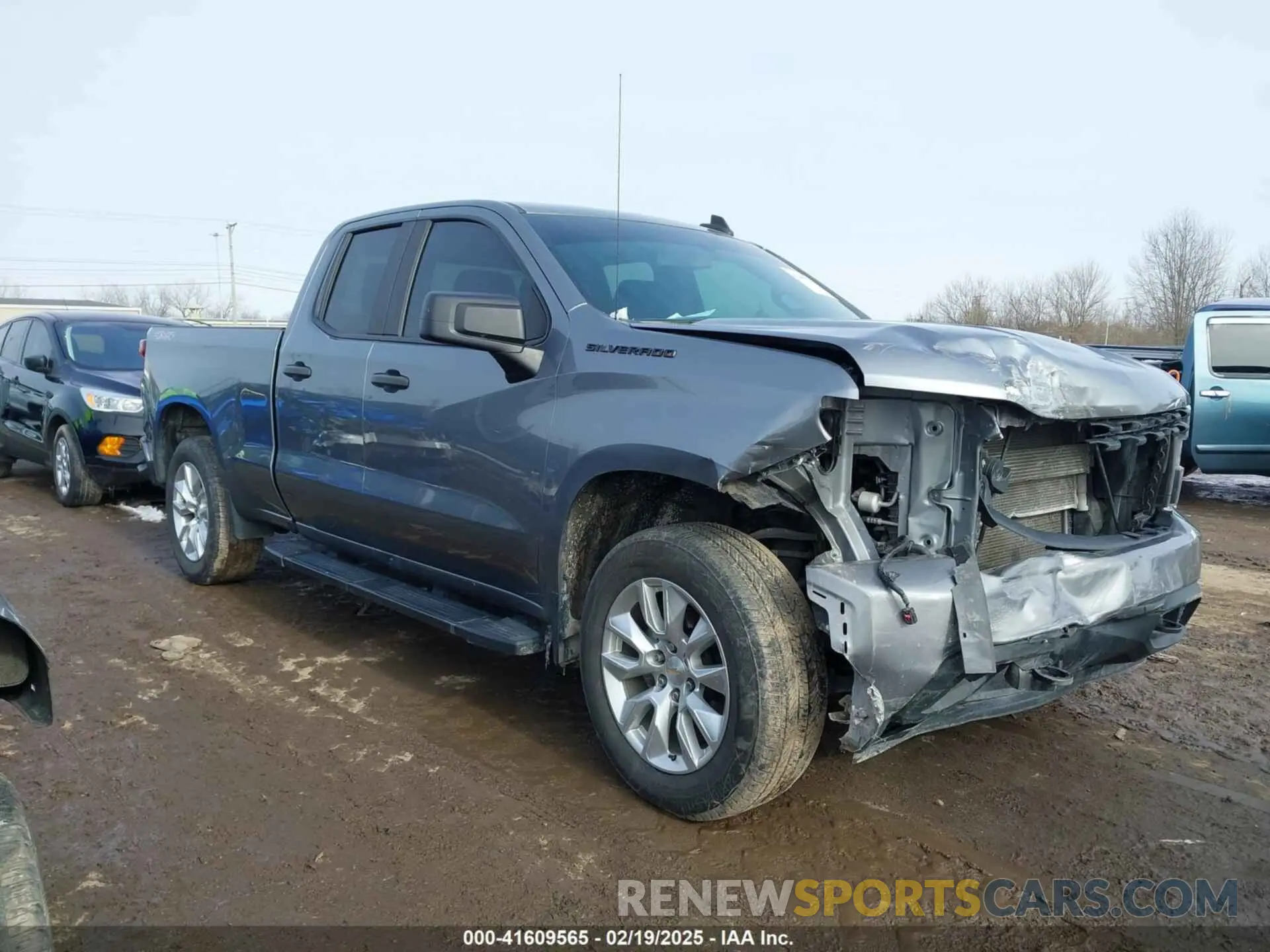 1 fotografías del automóvil dañado 1GCRYBEF8MZ113267 CHEVROLET SILVERADO 1500 2021