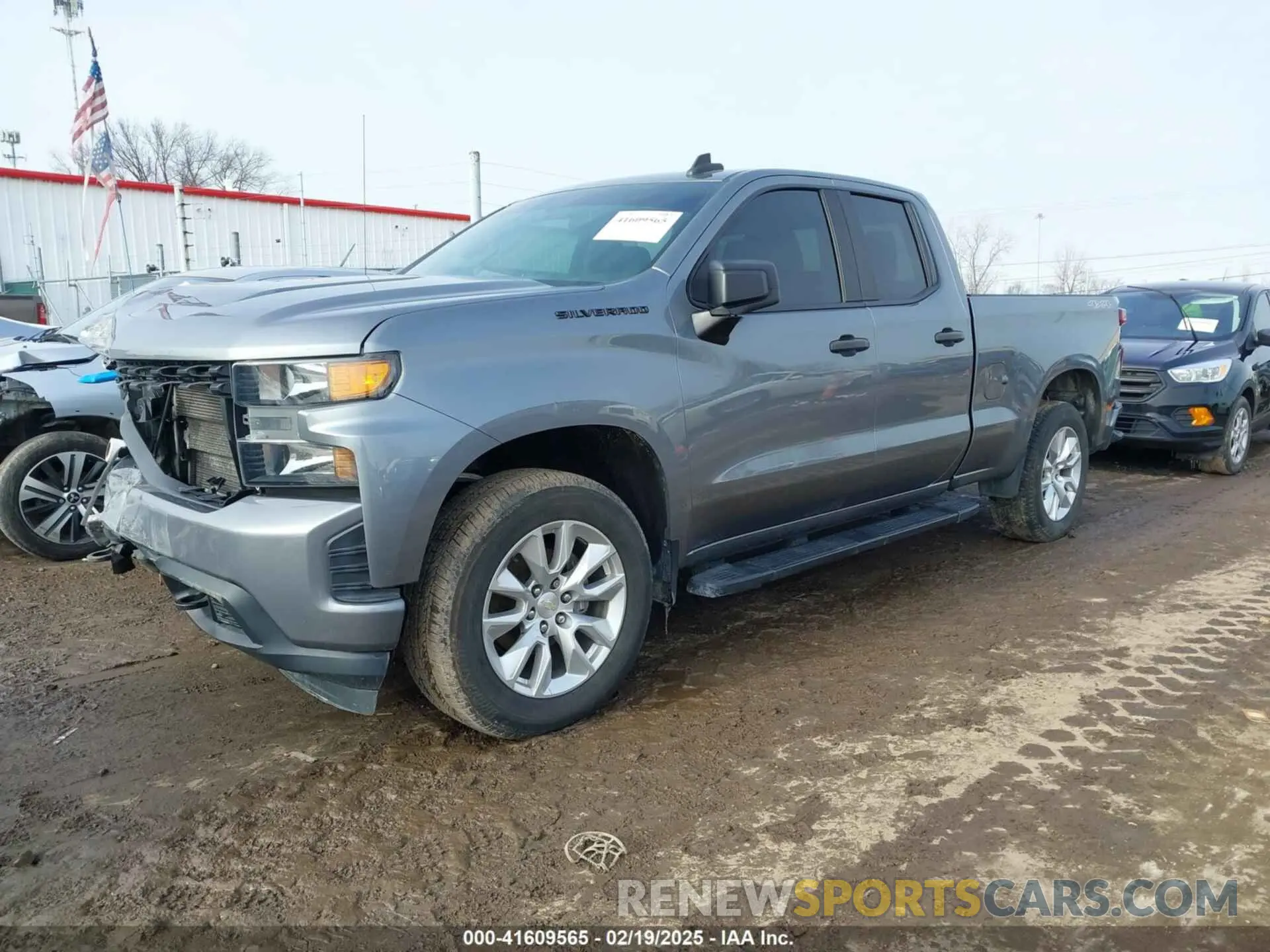 2 fotografías del automóvil dañado 1GCRYBEF8MZ113267 CHEVROLET SILVERADO 1500 2021