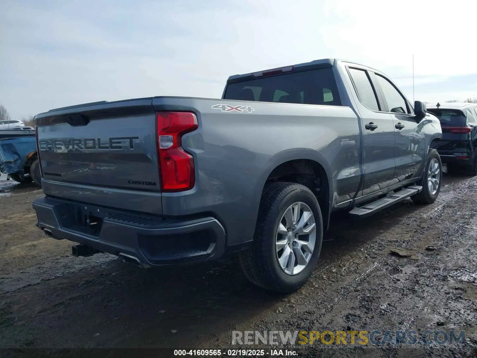 4 fotografías del automóvil dañado 1GCRYBEF8MZ113267 CHEVROLET SILVERADO 1500 2021