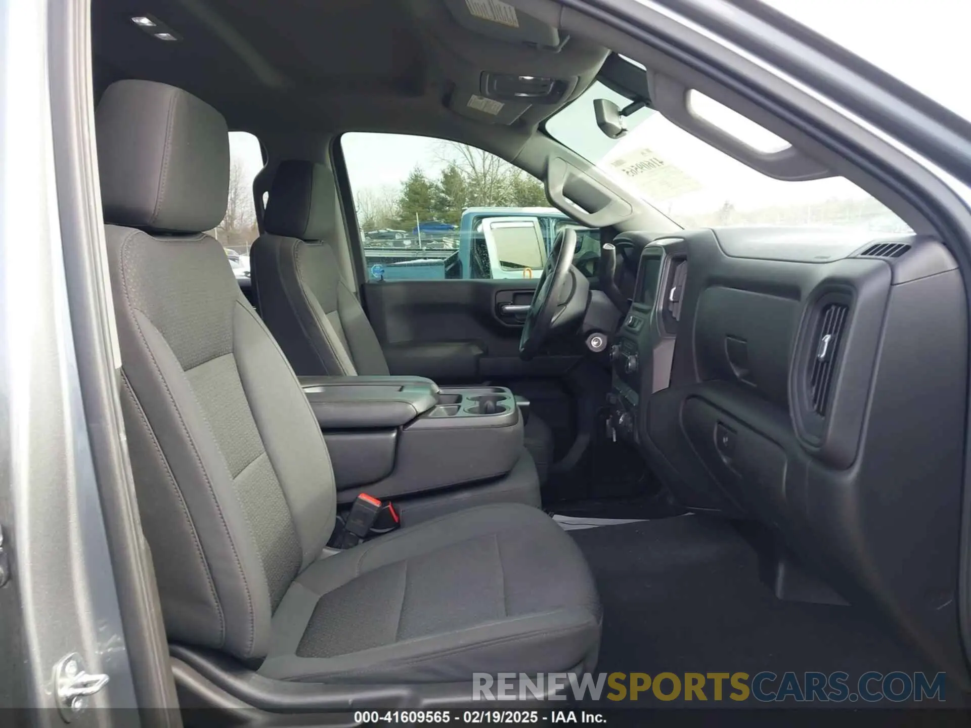 5 fotografías del automóvil dañado 1GCRYBEF8MZ113267 CHEVROLET SILVERADO 1500 2021