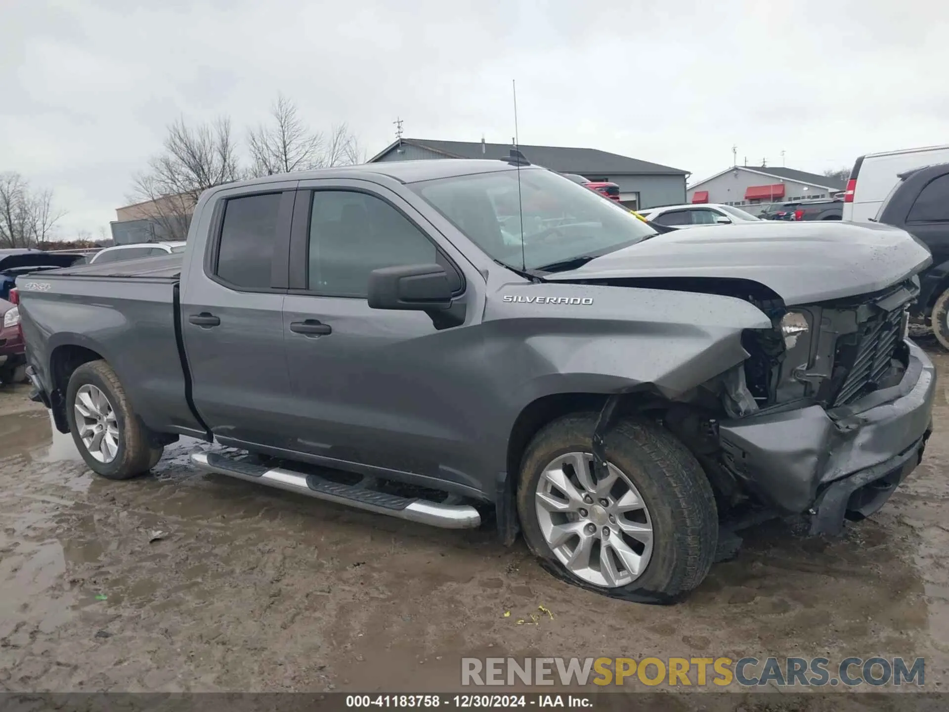 14 fotografías del automóvil dañado 1GCRYBEK2MZ156547 CHEVROLET SILVERADO 1500 2021