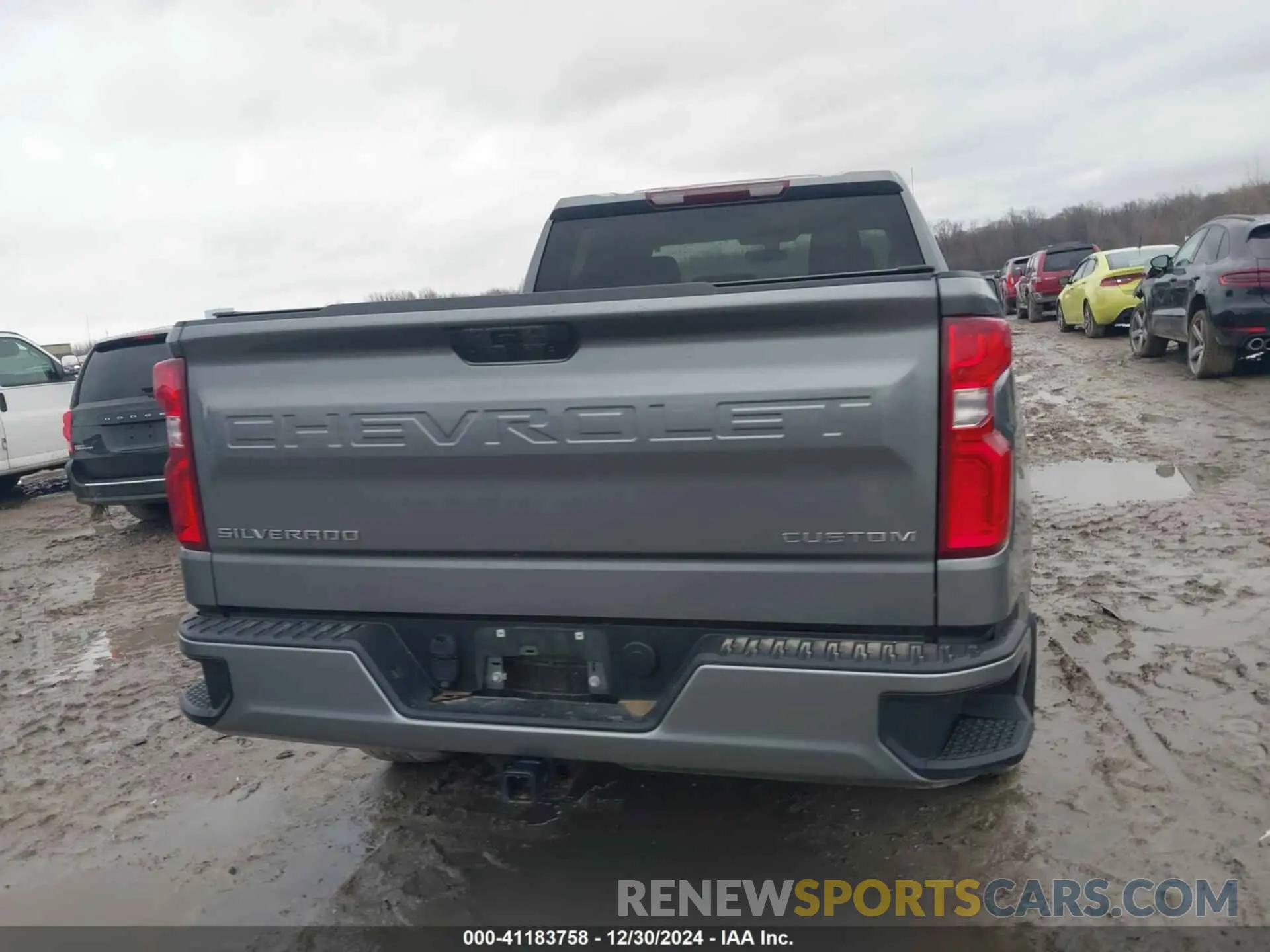 17 fotografías del automóvil dañado 1GCRYBEK2MZ156547 CHEVROLET SILVERADO 1500 2021