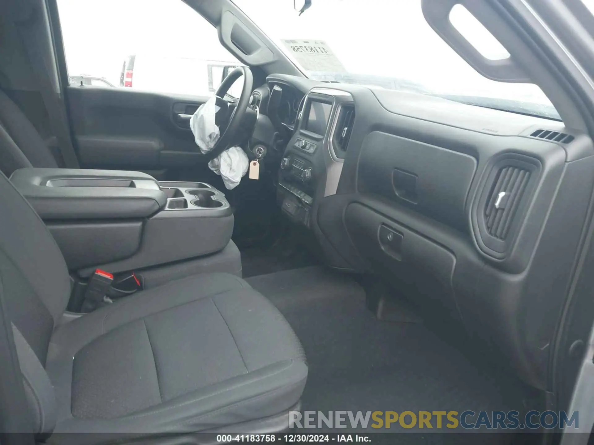 5 fotografías del automóvil dañado 1GCRYBEK2MZ156547 CHEVROLET SILVERADO 1500 2021