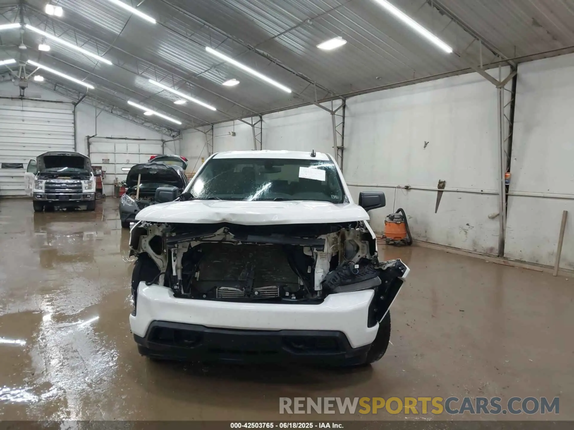 12 fotografías del automóvil dañado 1GCRYBEK7MZ361426 CHEVROLET SILVERADO 1500 2021