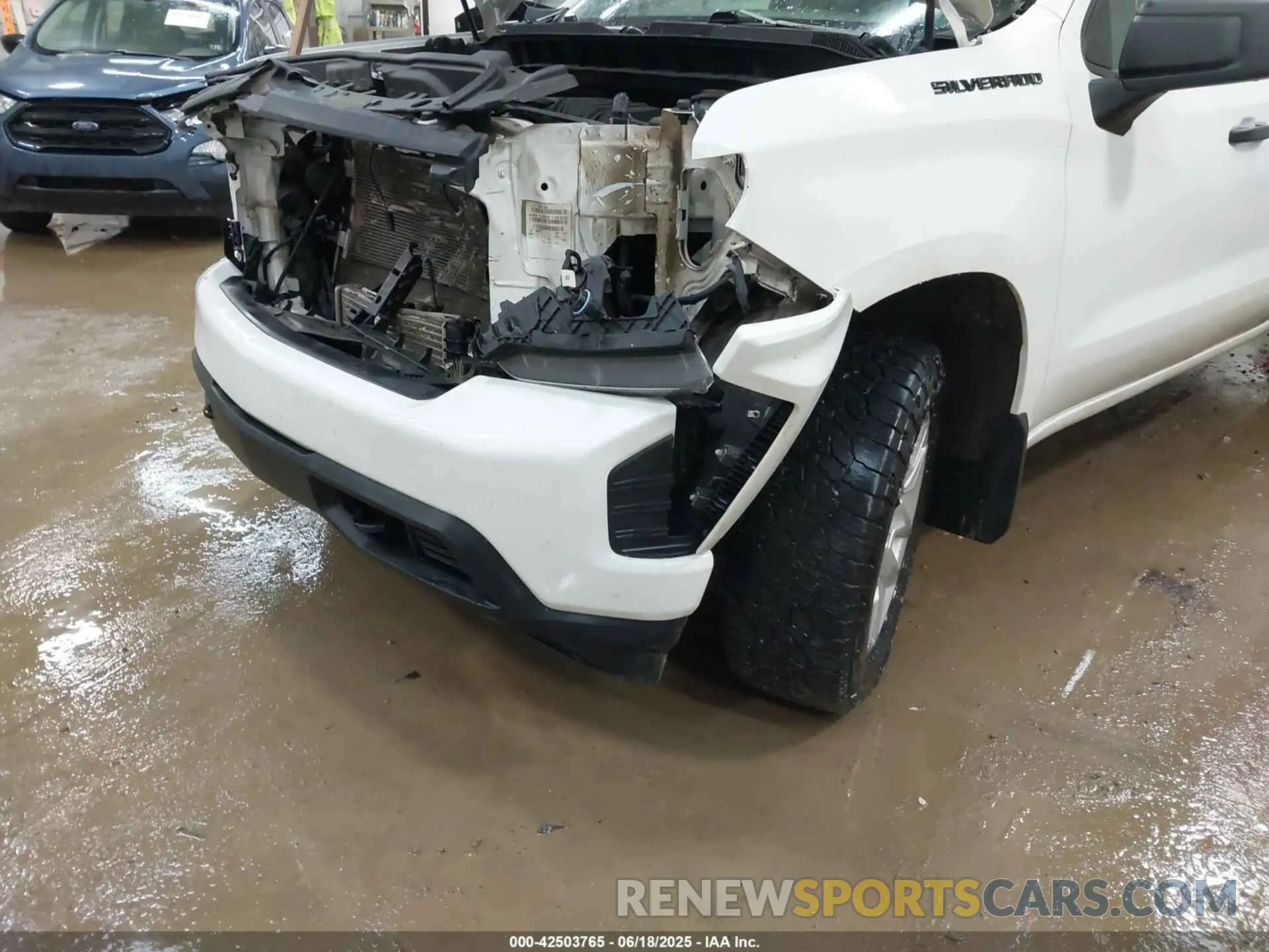 17 fotografías del automóvil dañado 1GCRYBEK7MZ361426 CHEVROLET SILVERADO 1500 2021