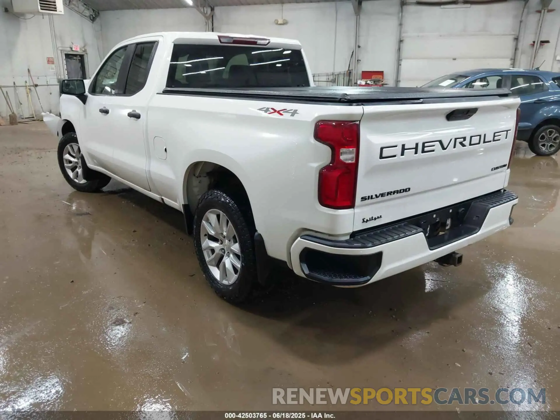3 fotografías del automóvil dañado 1GCRYBEK7MZ361426 CHEVROLET SILVERADO 1500 2021