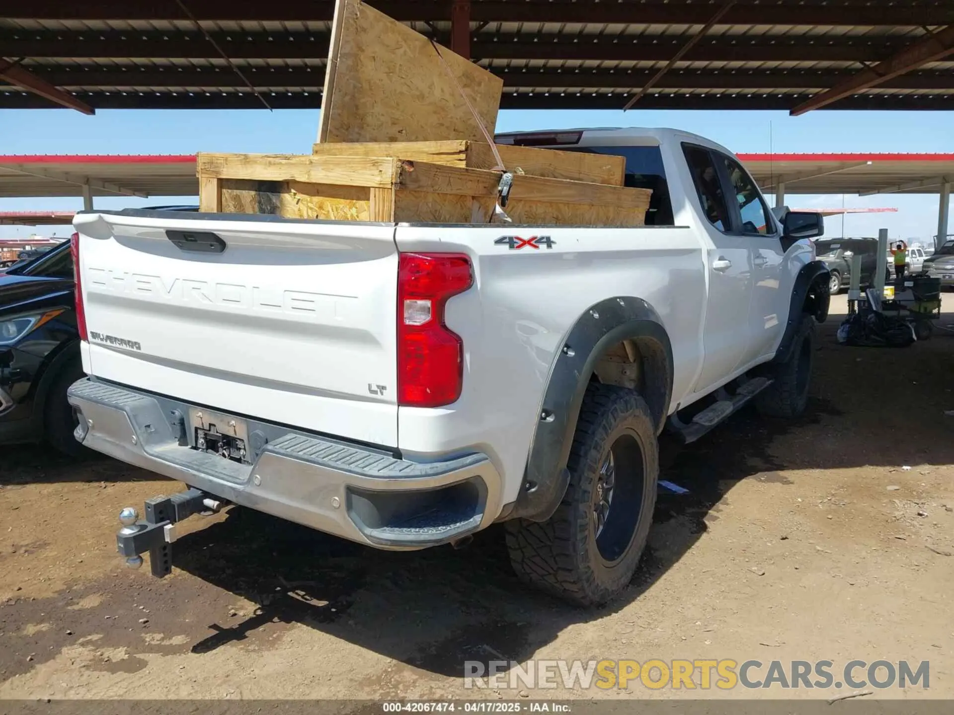 4 fotografías del automóvil dañado 1GCRYDED6MZ280351 CHEVROLET SILVERADO 1500 2021