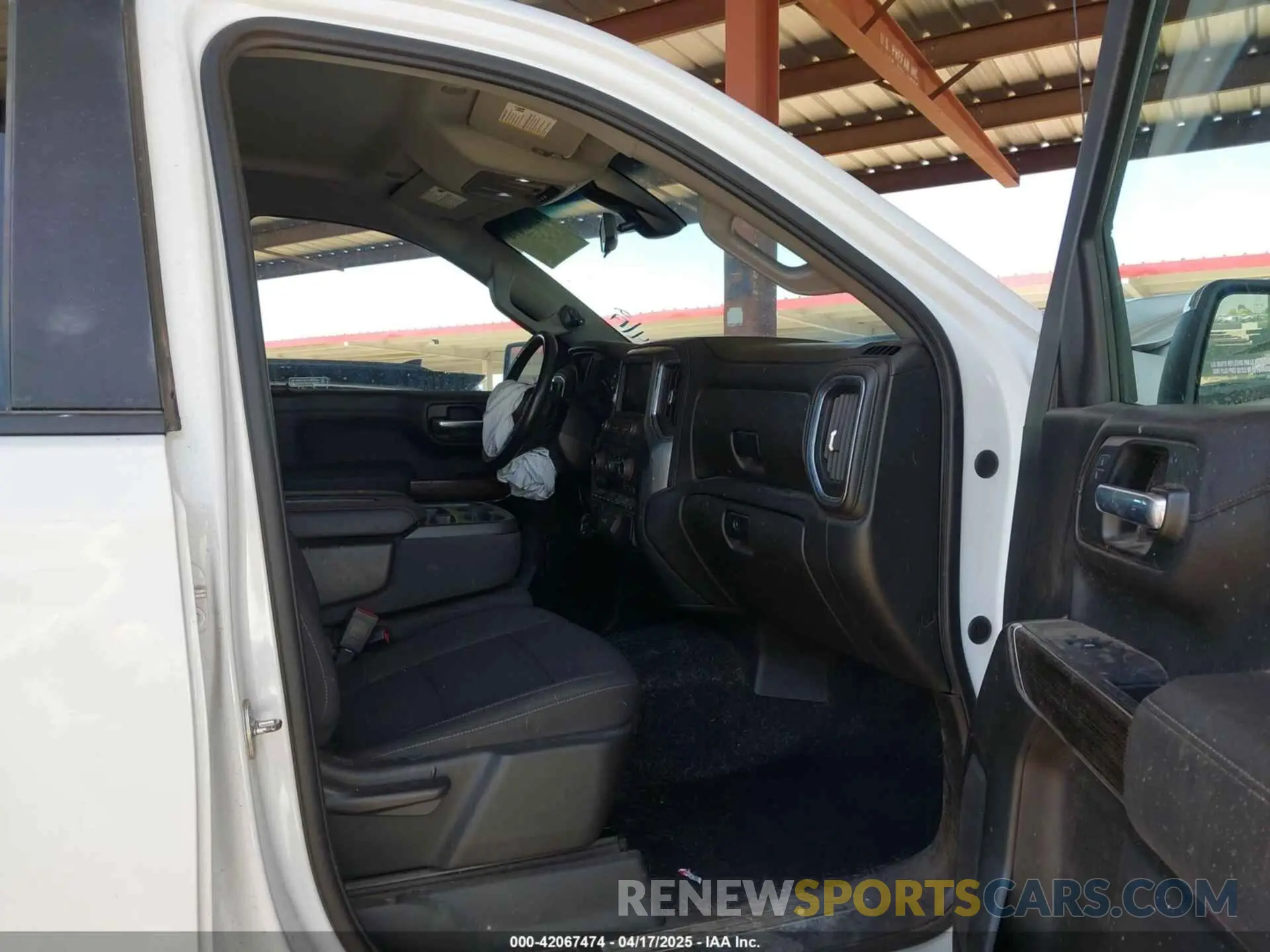 5 fotografías del automóvil dañado 1GCRYDED6MZ280351 CHEVROLET SILVERADO 1500 2021