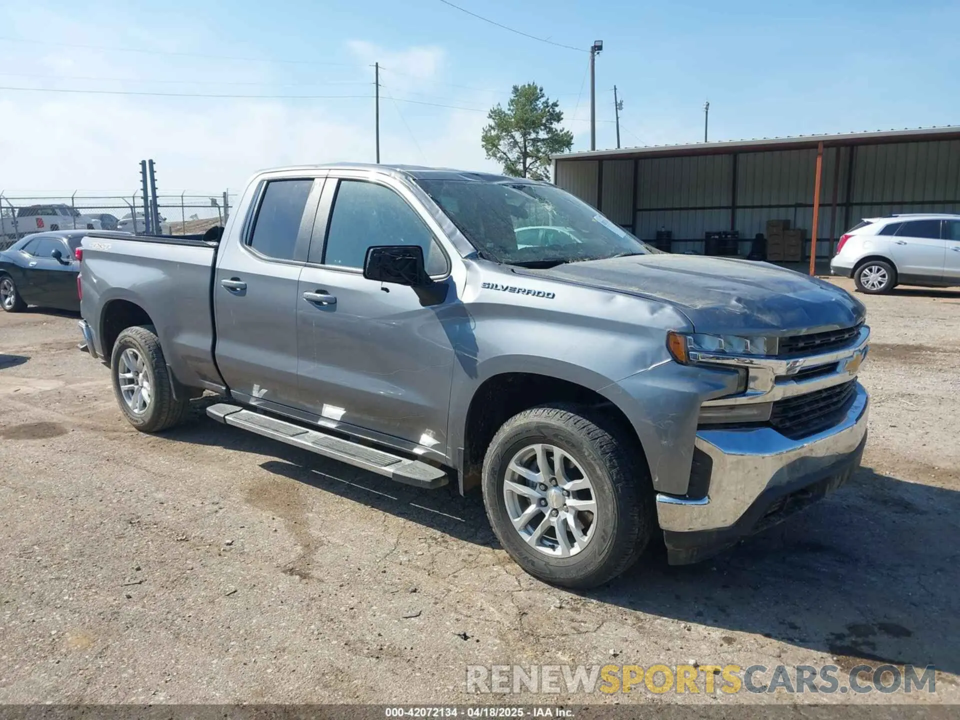 1 fotografías del automóvil dañado 1GCRYJEK1MZ376305 CHEVROLET SILVERADO 1500 2021