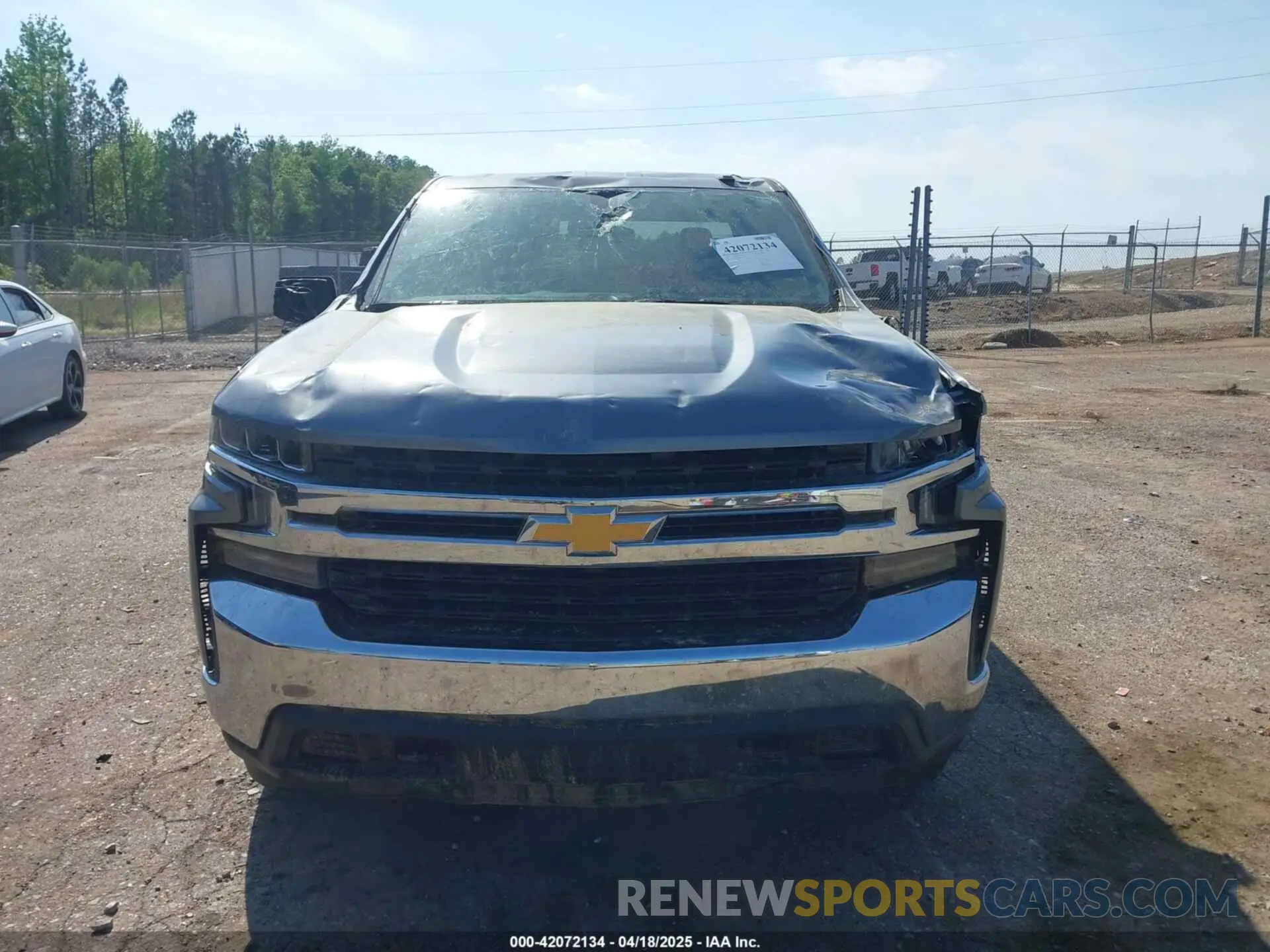 13 fotografías del automóvil dañado 1GCRYJEK1MZ376305 CHEVROLET SILVERADO 1500 2021