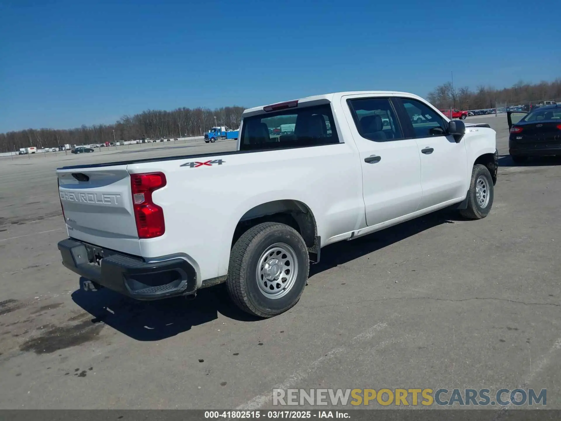 4 fotografías del automóvil dañado 1GCUYAEF3MZ383754 CHEVROLET SILVERADO 1500 2021