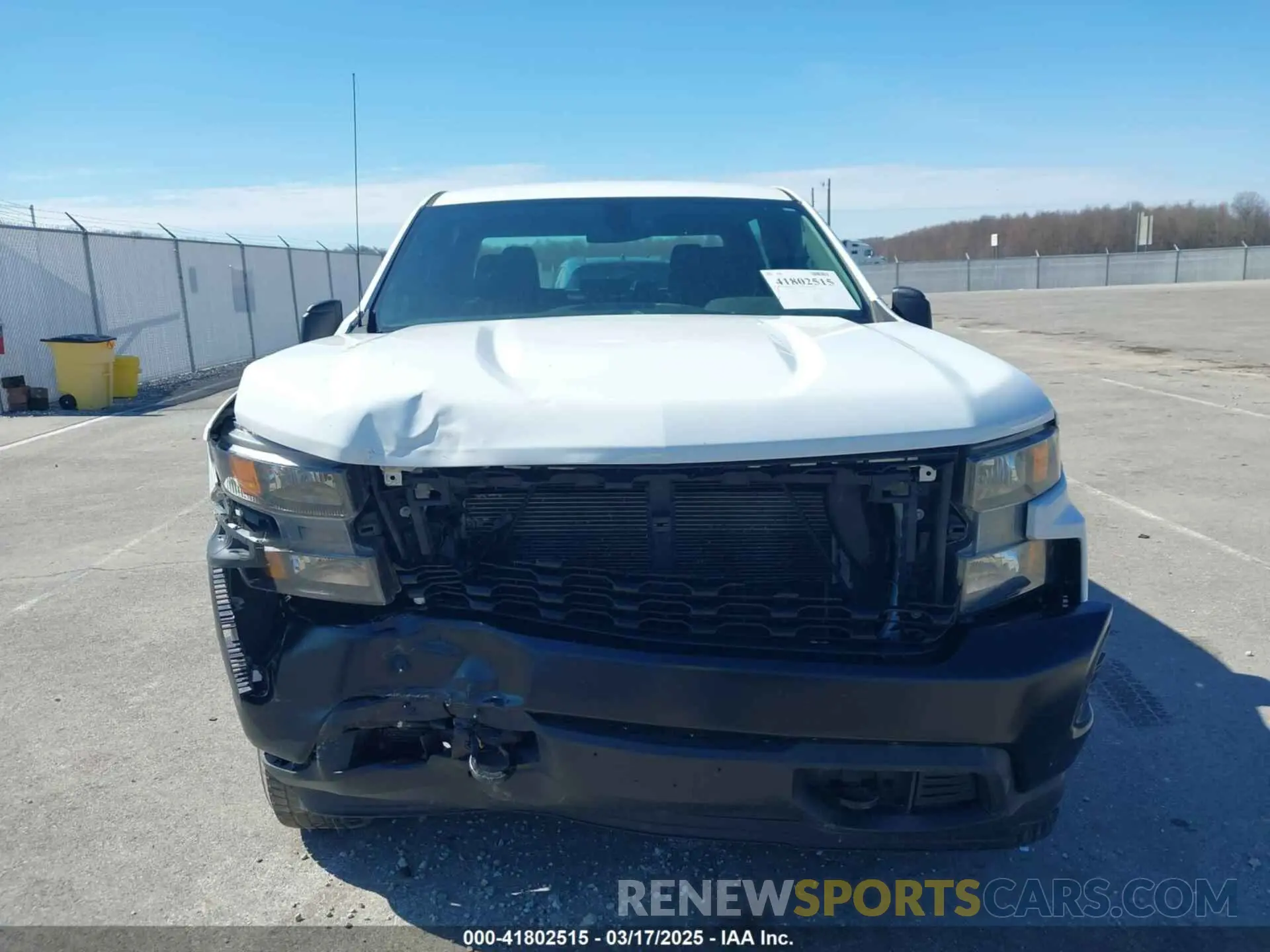 6 fotografías del automóvil dañado 1GCUYAEF3MZ383754 CHEVROLET SILVERADO 1500 2021