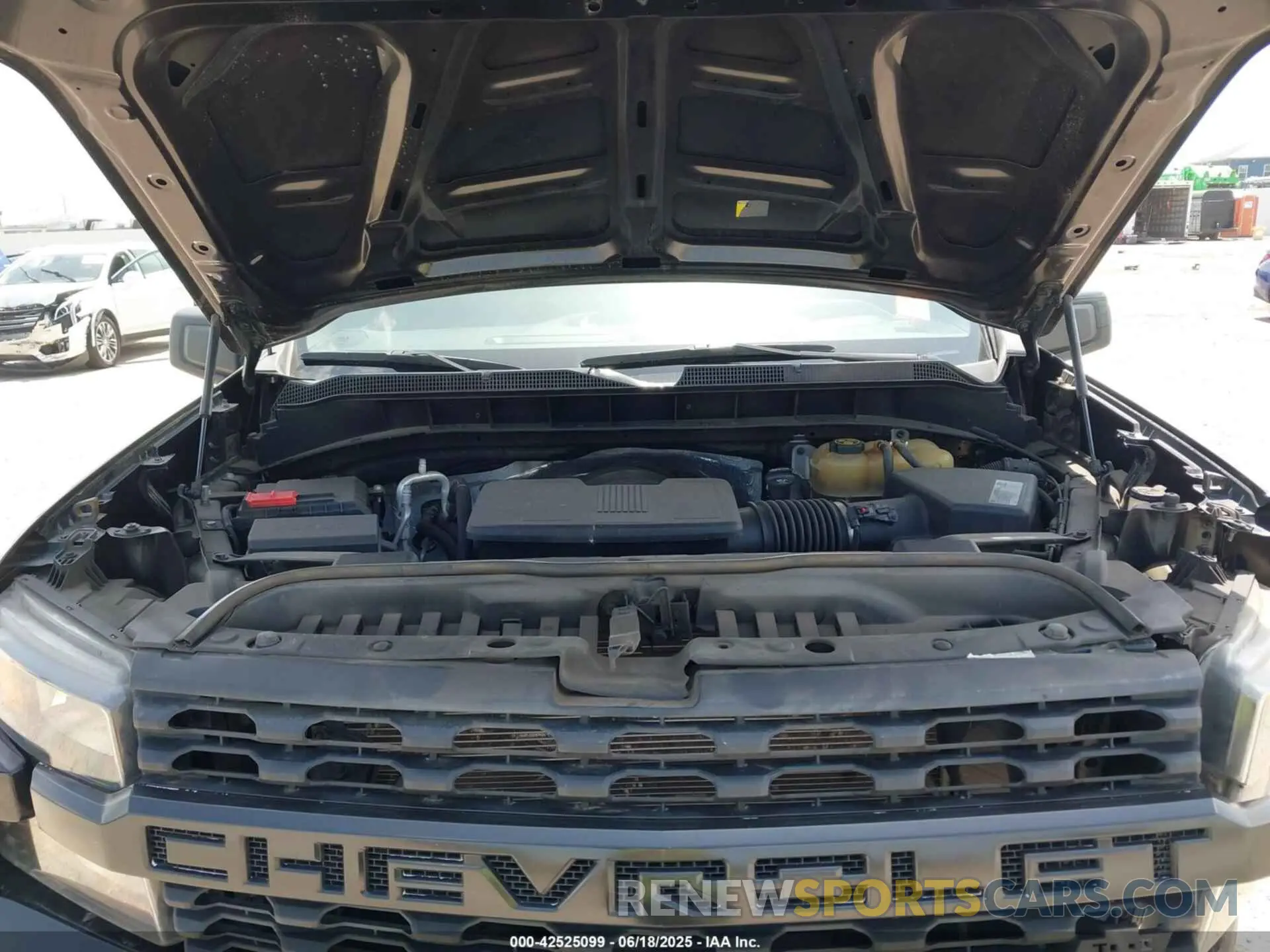 10 fotografías del automóvil dañado 1GCUYBEF6MZ288272 CHEVROLET SILVERADO 1500 2021