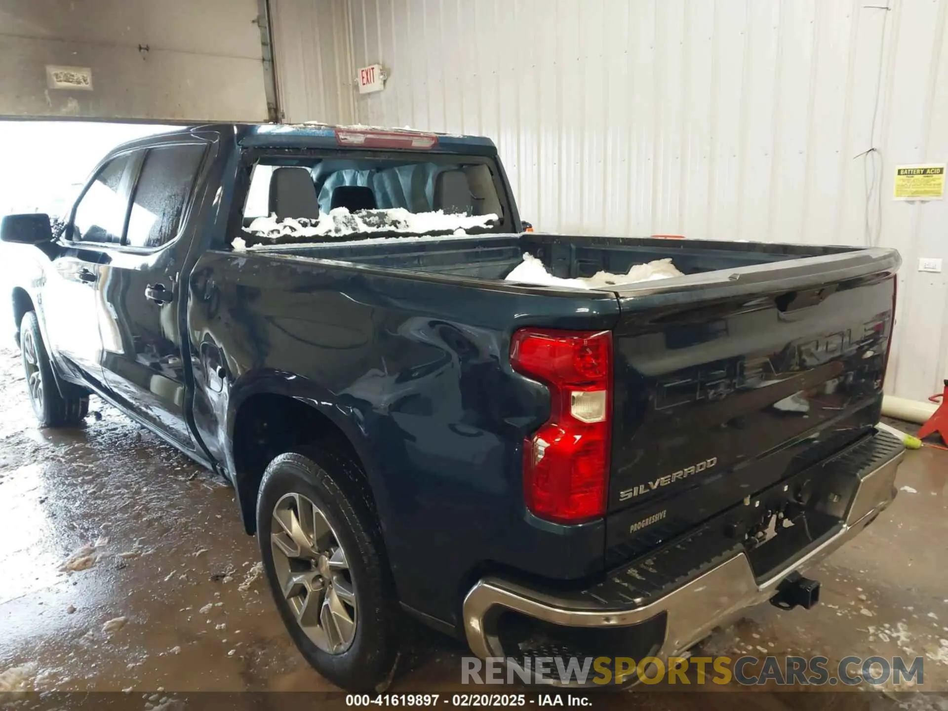 3 fotografías del automóvil dañado 1GCUYDED2MZ391697 CHEVROLET SILVERADO 1500 2021