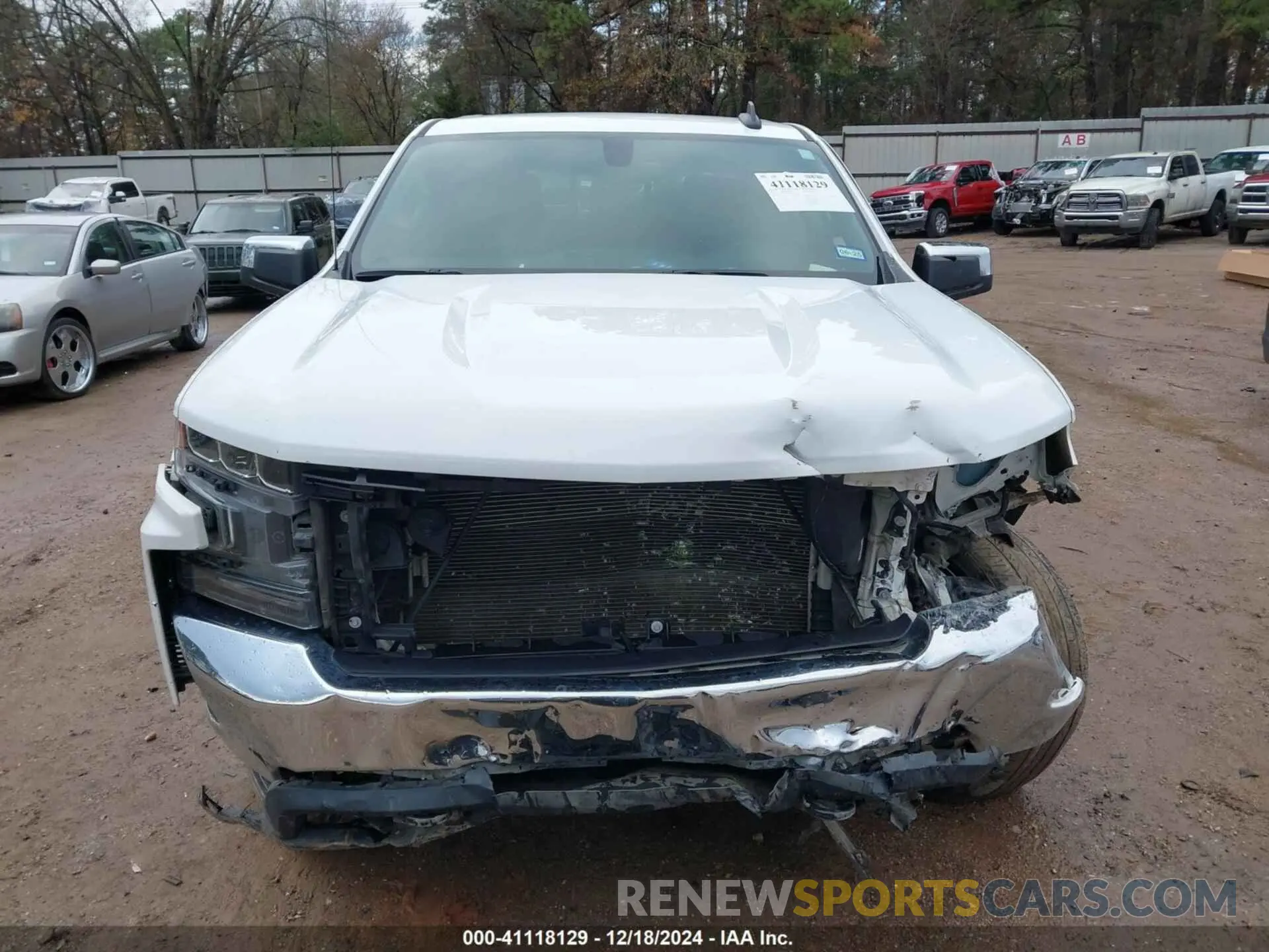 11 fotografías del automóvil dañado 1GCUYDED3MZ360717 CHEVROLET SILVERADO 1500 2021