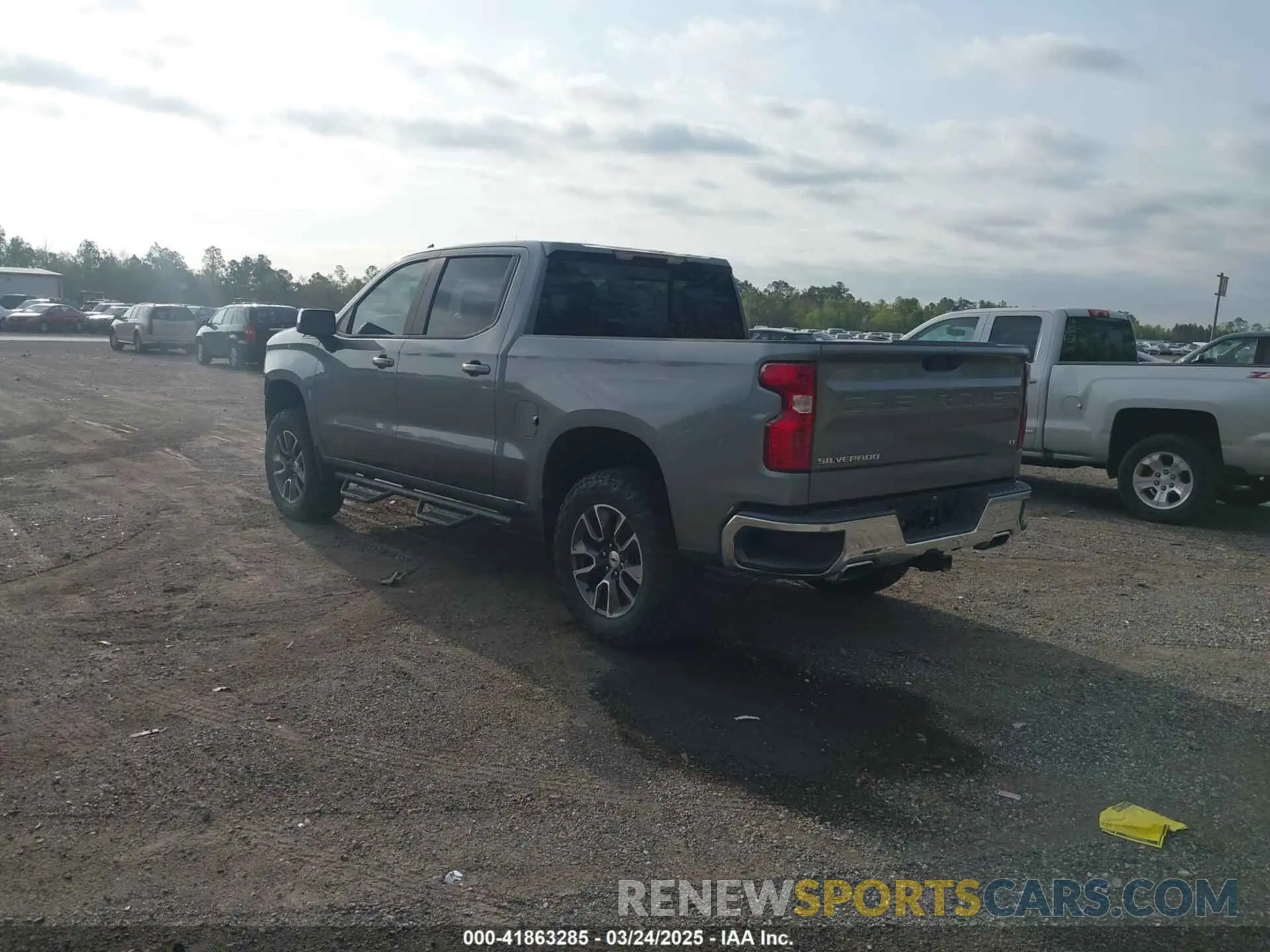 3 fotografías del automóvil dañado 1GCUYDED4MZ149526 CHEVROLET SILVERADO 1500 2021