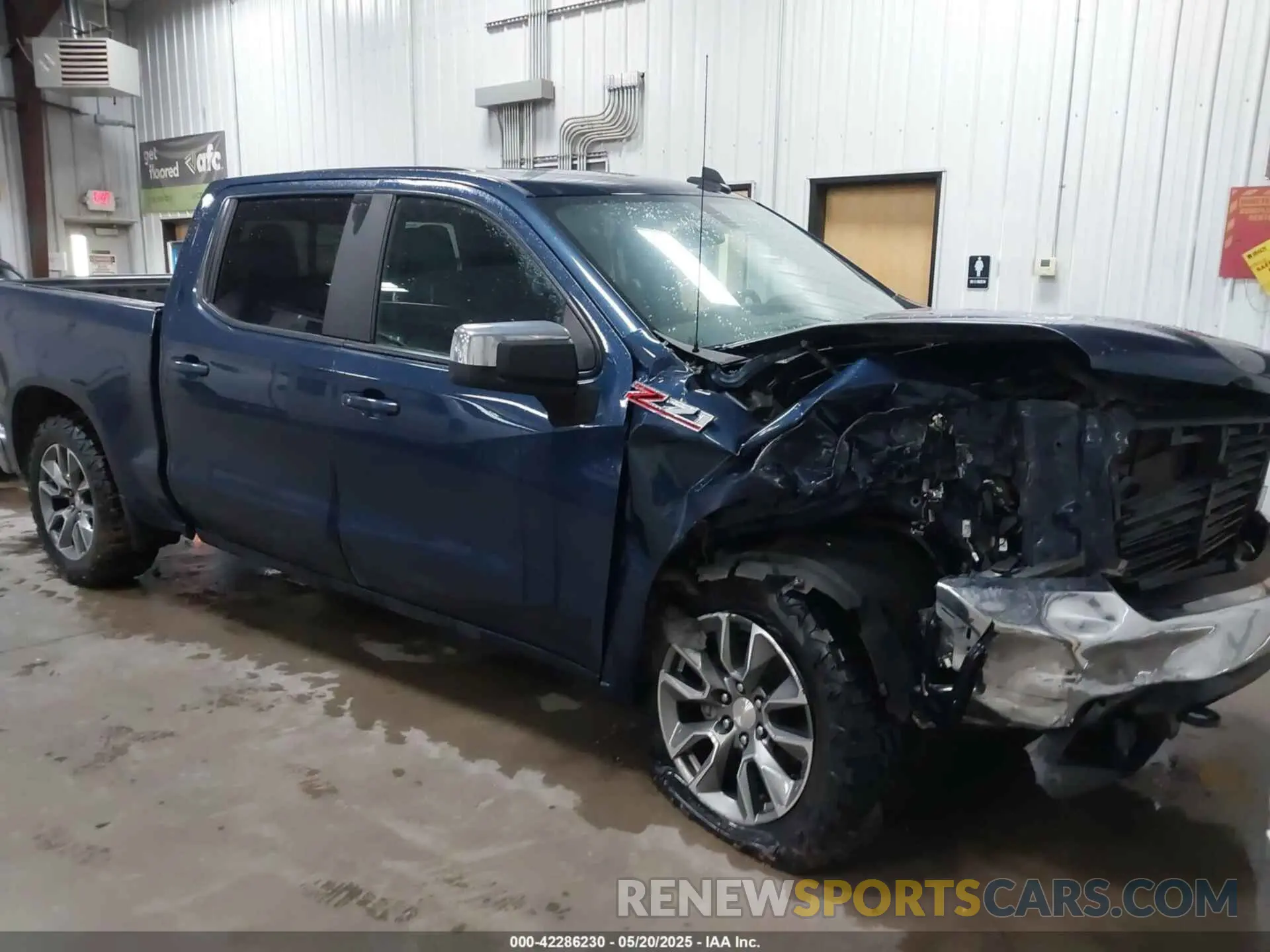 1 fotografías del automóvil dañado 1GCUYDED5MZ228297 CHEVROLET SILVERADO 1500 2021