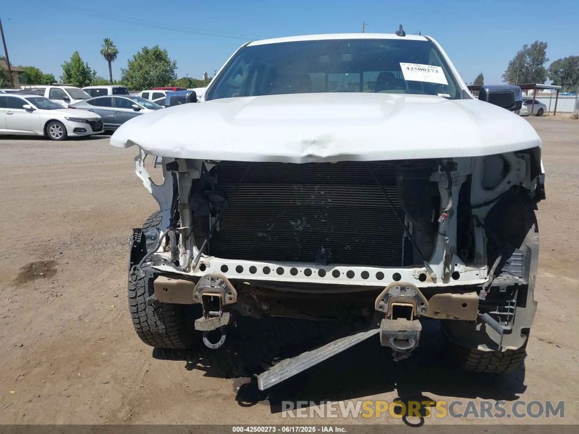6 fotografías del automóvil dañado 1GCUYDED5MZ255189 CHEVROLET SILVERADO 1500 2021