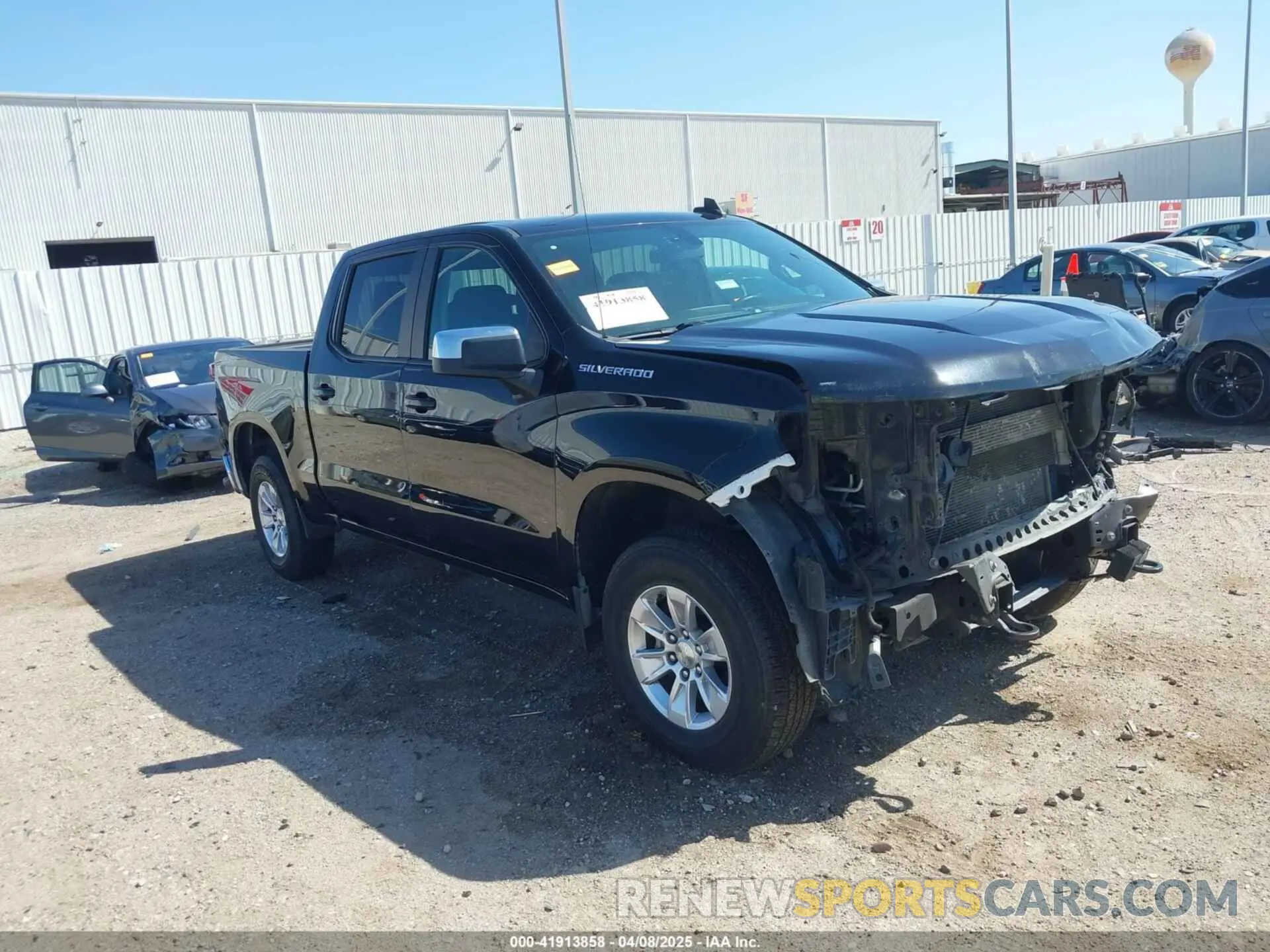 1 fotografías del automóvil dañado 1GCUYDED5MZ423154 CHEVROLET SILVERADO 1500 2021