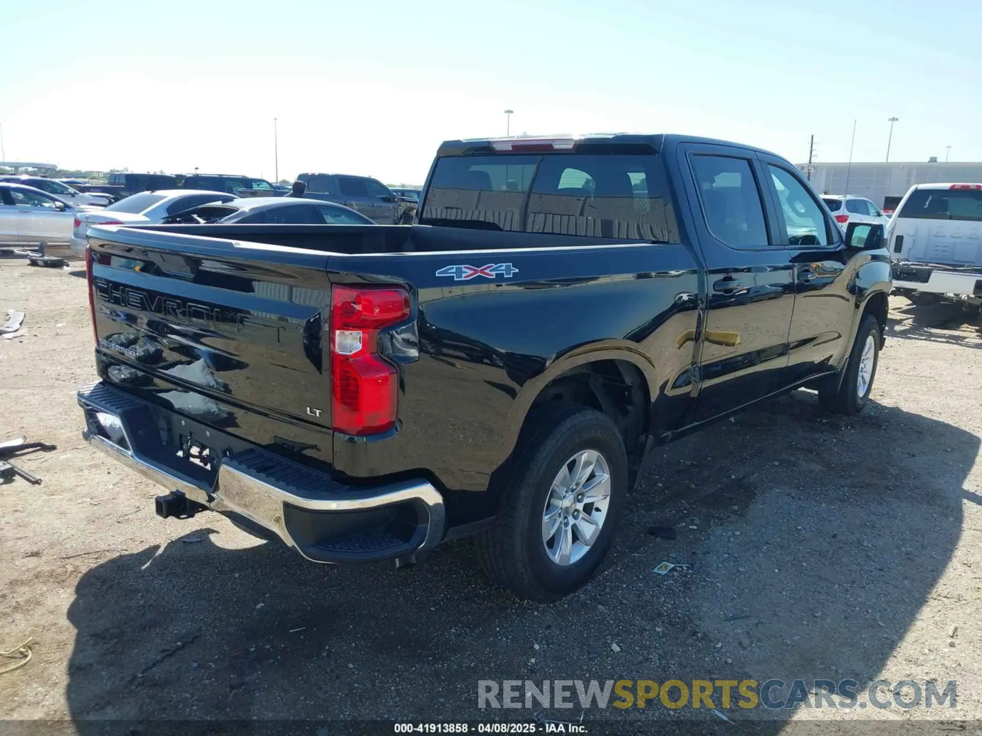 4 fotografías del automóvil dañado 1GCUYDED5MZ423154 CHEVROLET SILVERADO 1500 2021